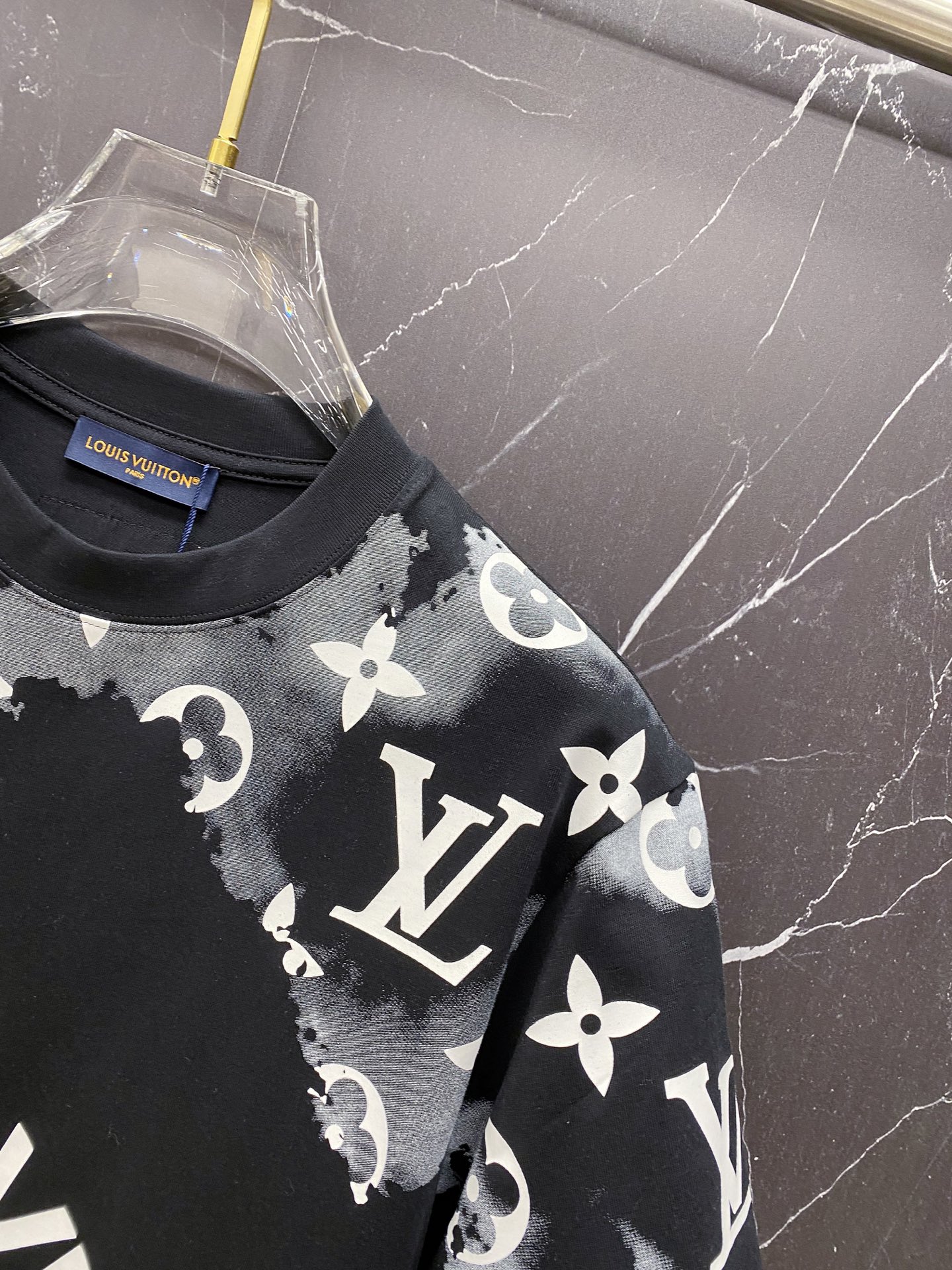 Louis Vuitton Basic Clothing Cotton Black S-l-xxl