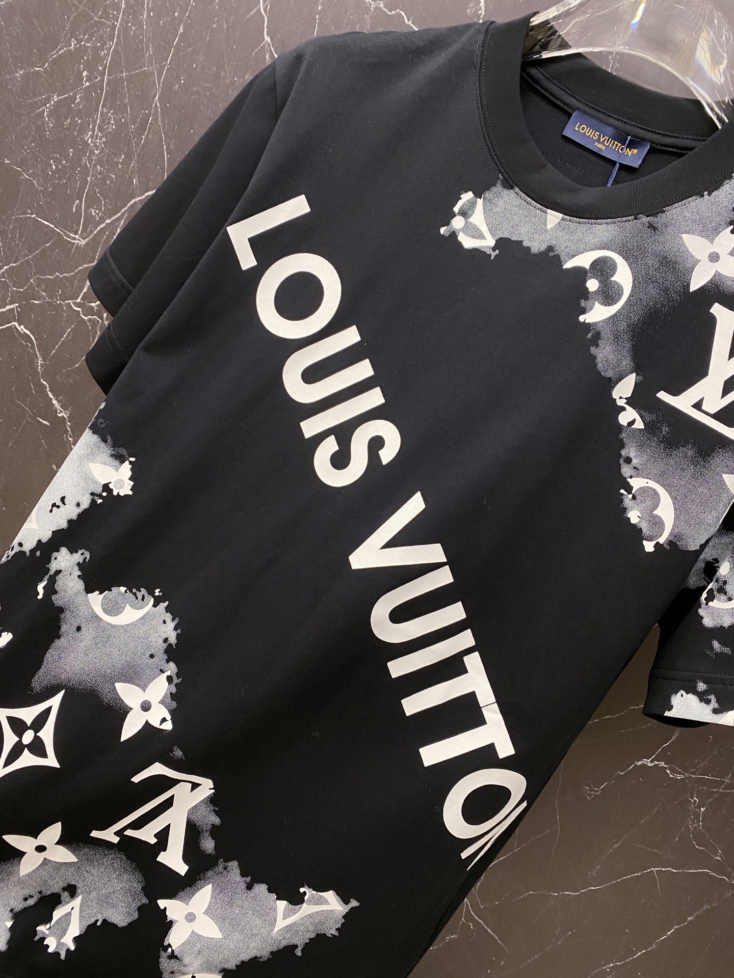 Louis Vuitton Basic Clothing Cotton Black S-l-xxl