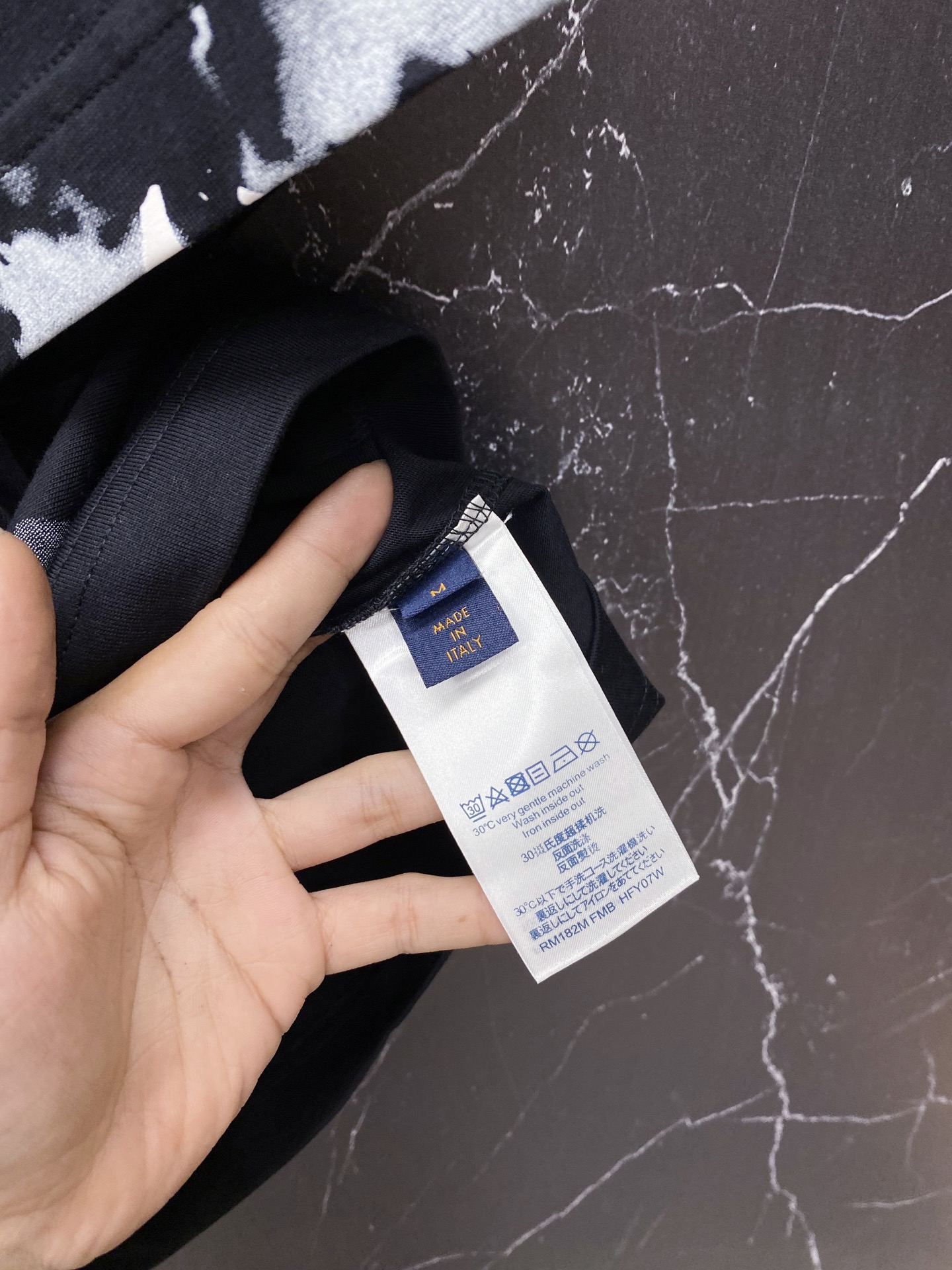 Louis Vuitton Basic Clothing Cotton Black S-l-xxl