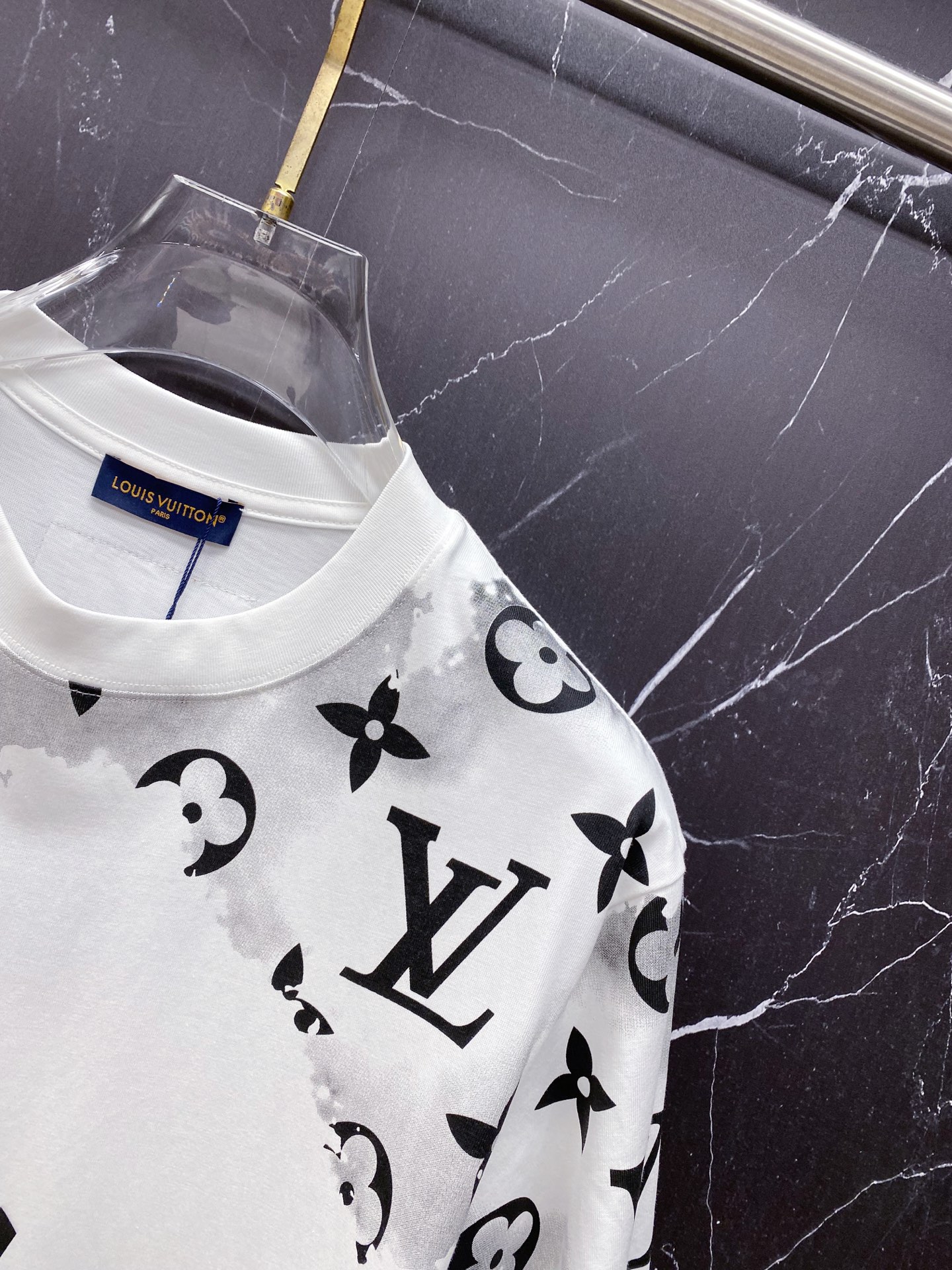 Louis Vuitton Basic Clothing Cotton Black S-l-xxl