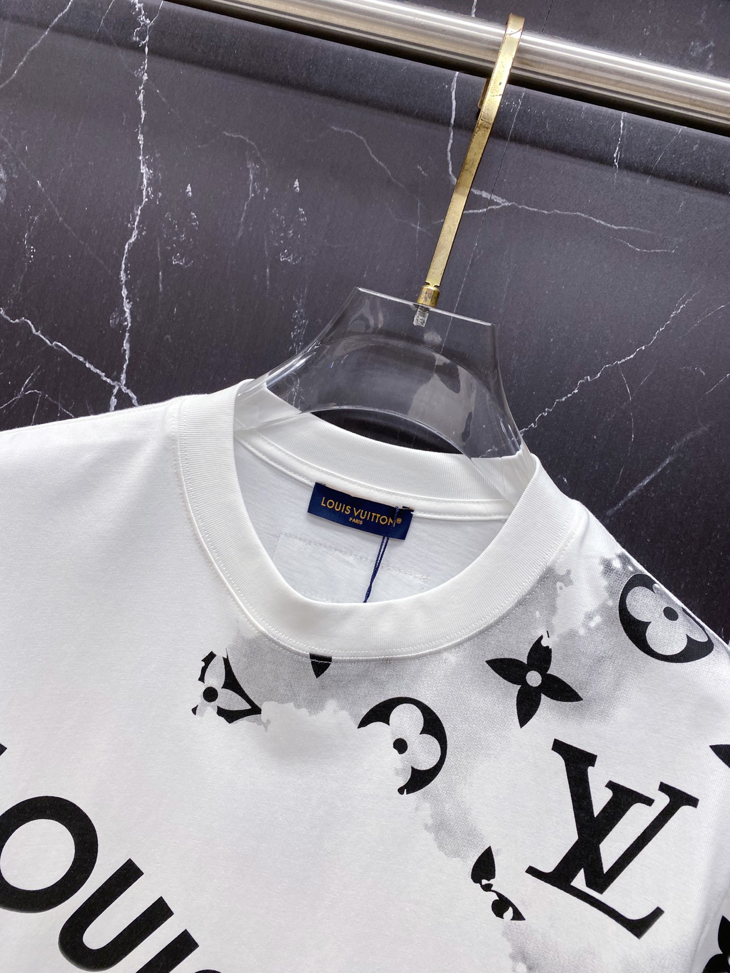 Louis Vuitton Basic Clothing Cotton Black S-l-xxl