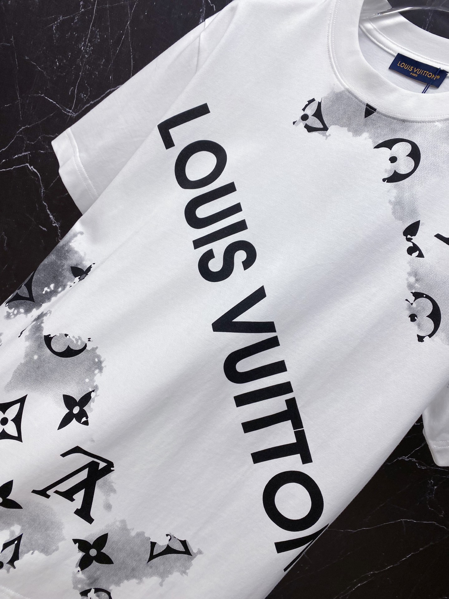 Louis Vuitton Basic Clothing Cotton Black S-l-xxl