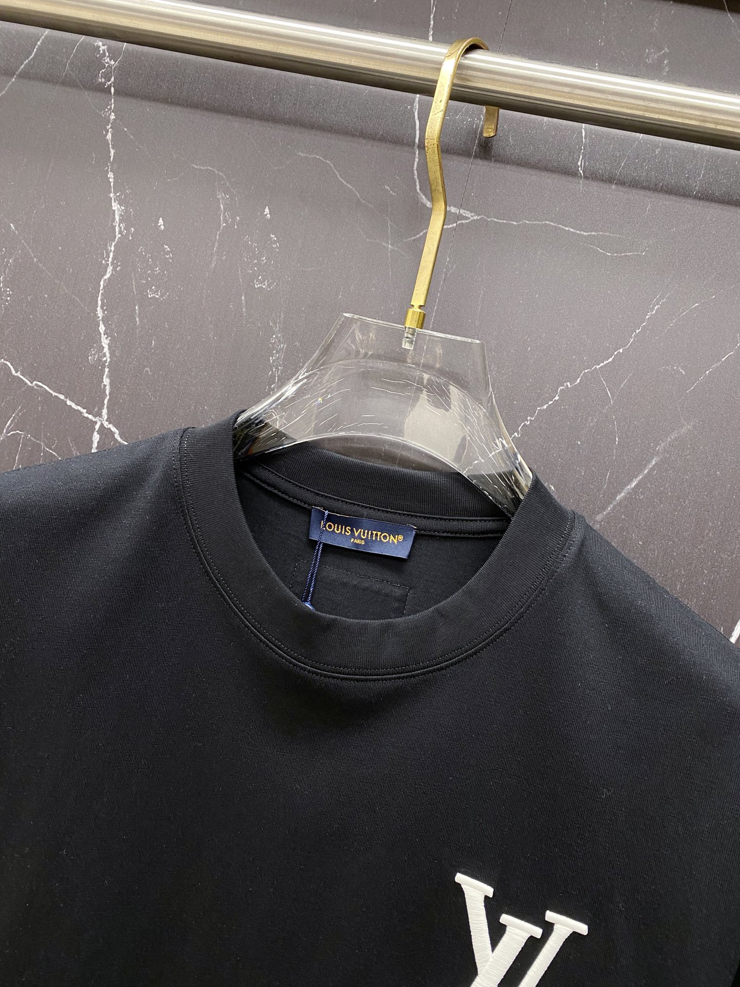 Louis Vuitton Basic Clothing Cotton Black S-l-xxl