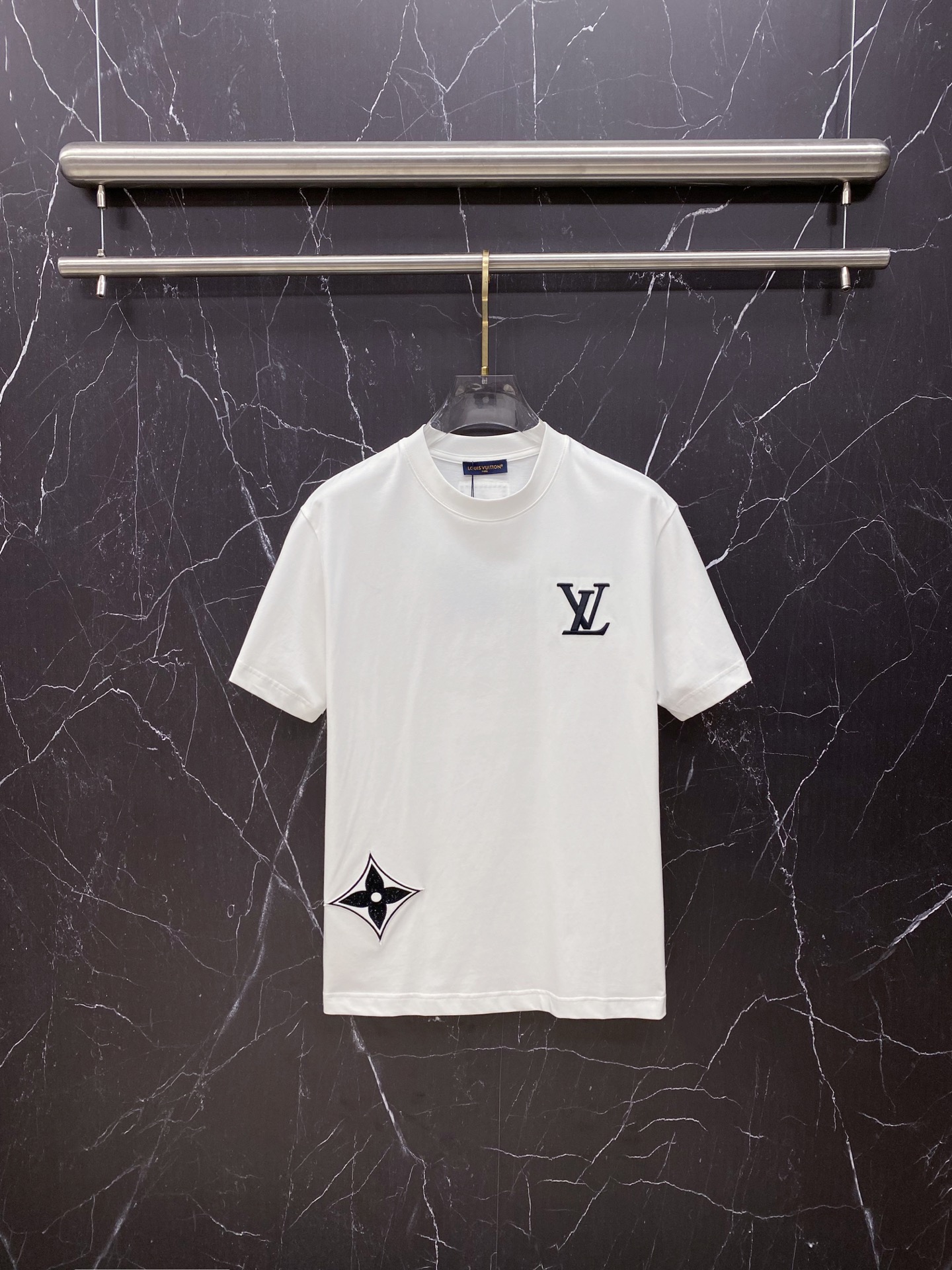 Louis Vuitton Basic Clothing Cotton Black S-l-xxl