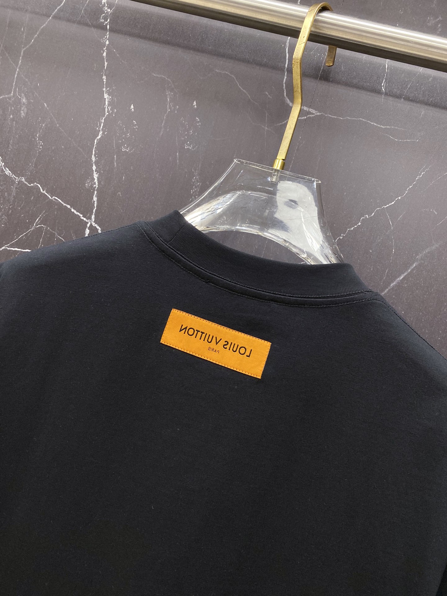 Louis Vuitton Basic Clothing Cotton Black S-l-xxl