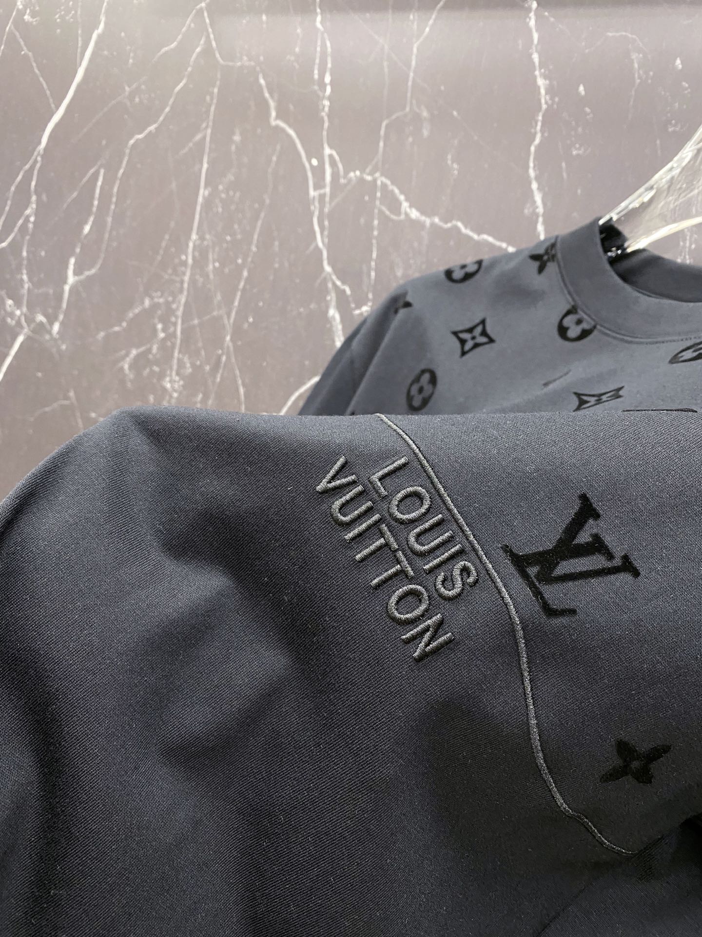 Louis Vuitton Basic Clothing Cotton Black S-l-xxl