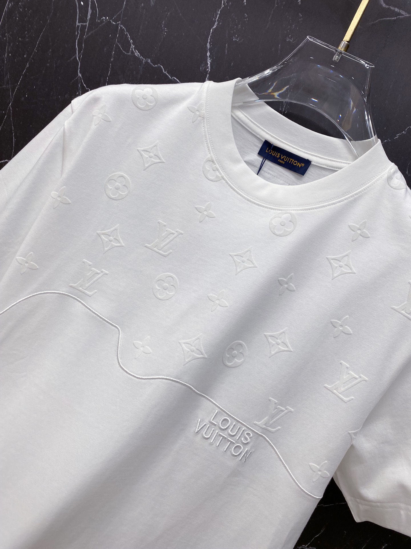 Louis Vuitton Basic Clothing Cotton Black S-l-xxl