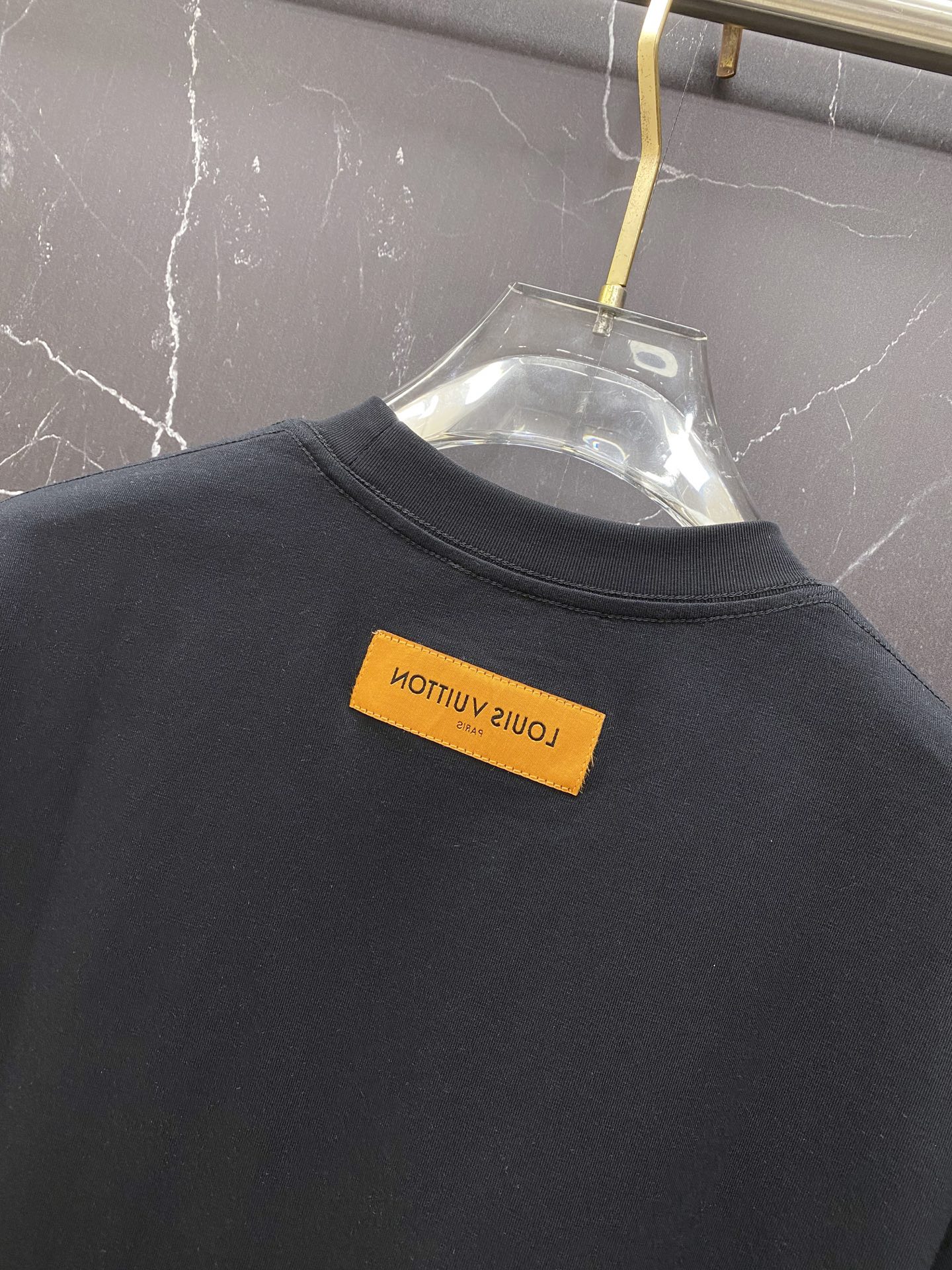 Louis Vuitton Basic Clothing Cotton Black S-l-xxl