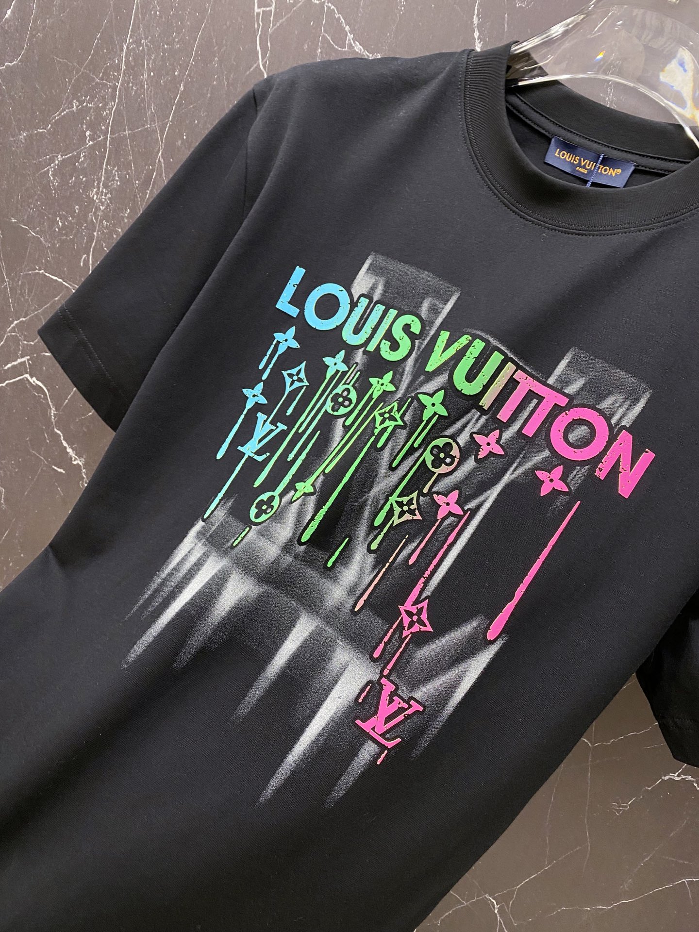 Louis Vuitton Basic Clothing Cotton Black S-l-xxl