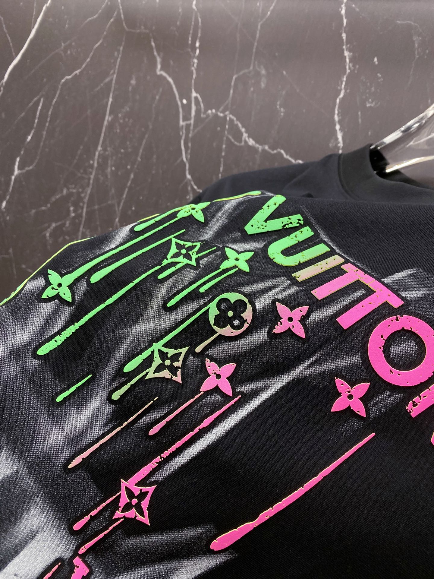 Louis Vuitton Basic Clothing Cotton Black S-l-xxl