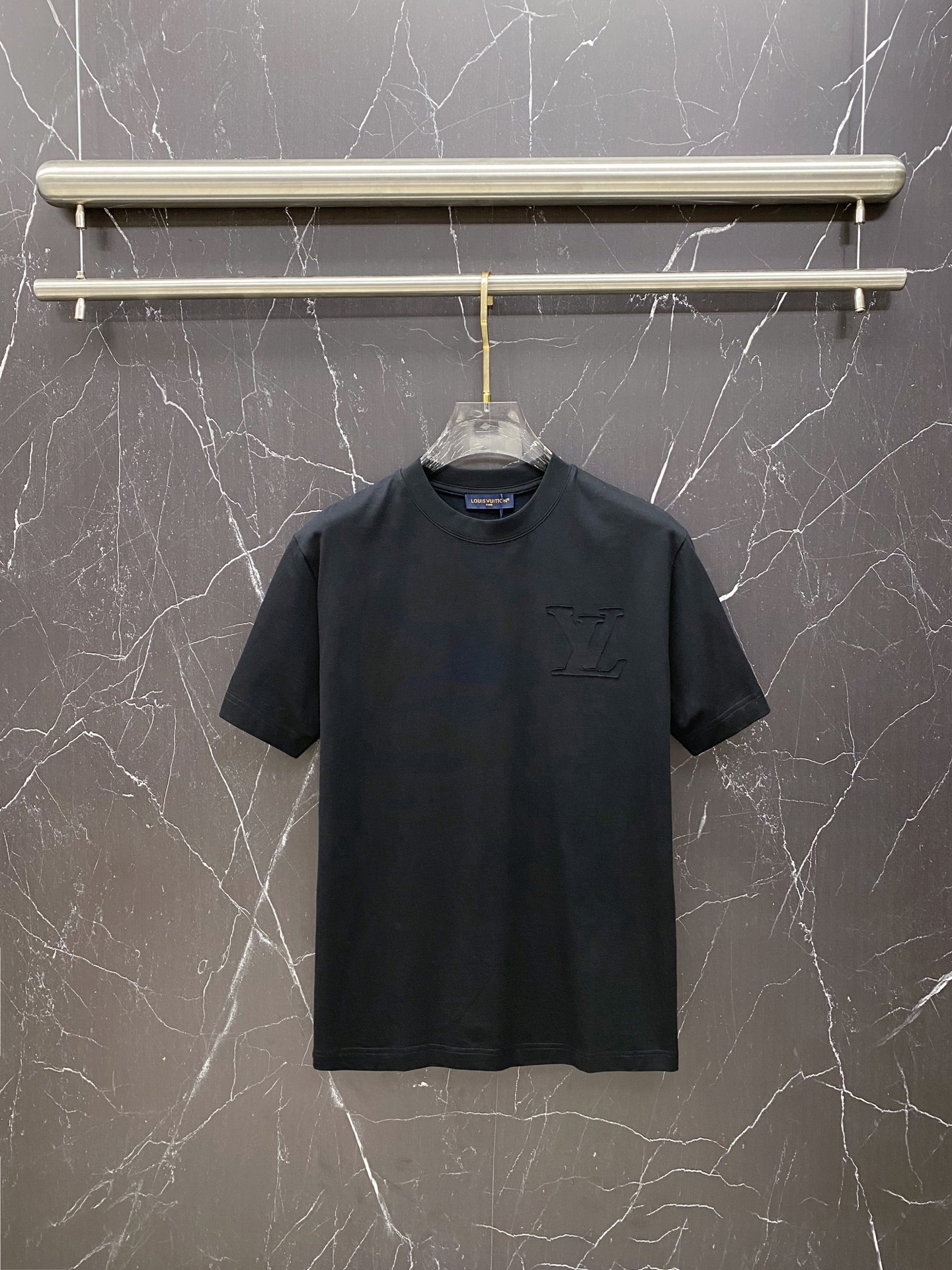 Louis Vuitton Basic Clothing Cotton Black S-l-xxl