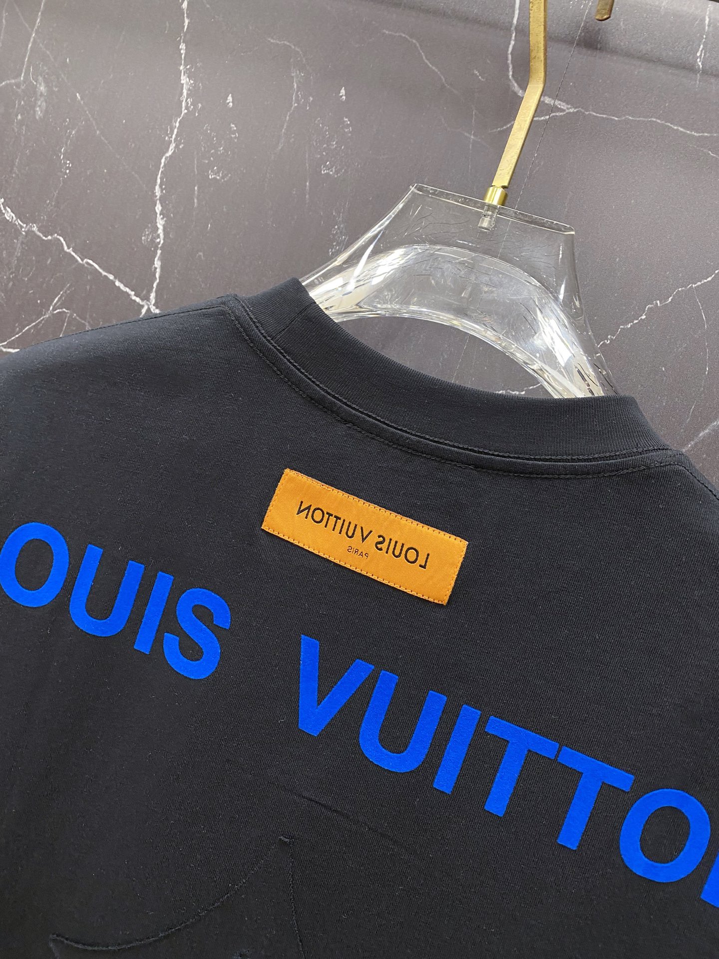Louis Vuitton Basic Clothing Cotton Black S-l-xxl