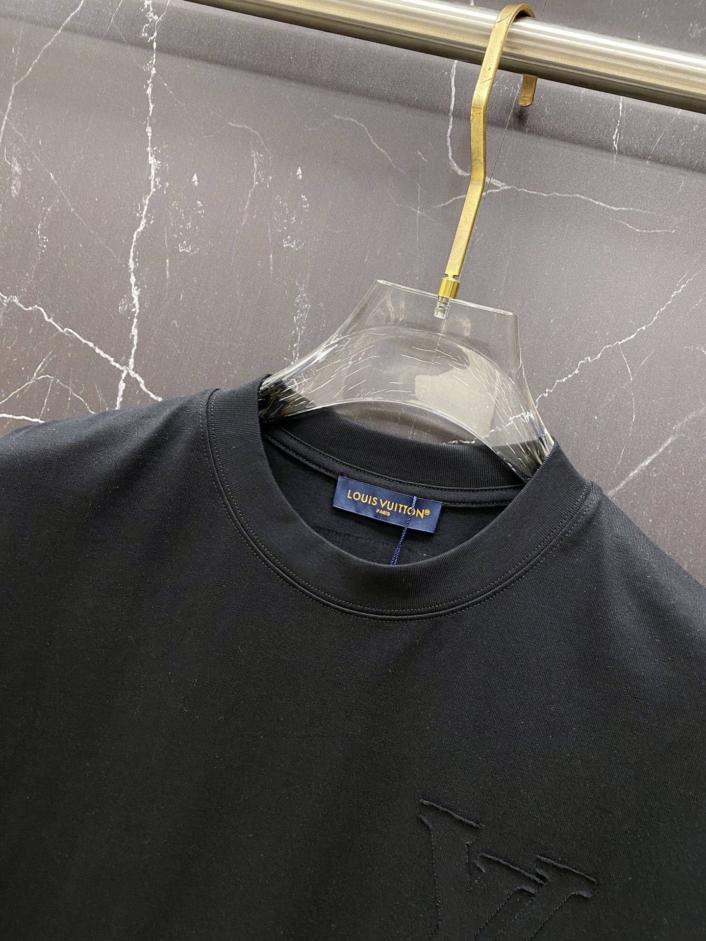 Louis Vuitton Basic Clothing Cotton Black S-l-xxl