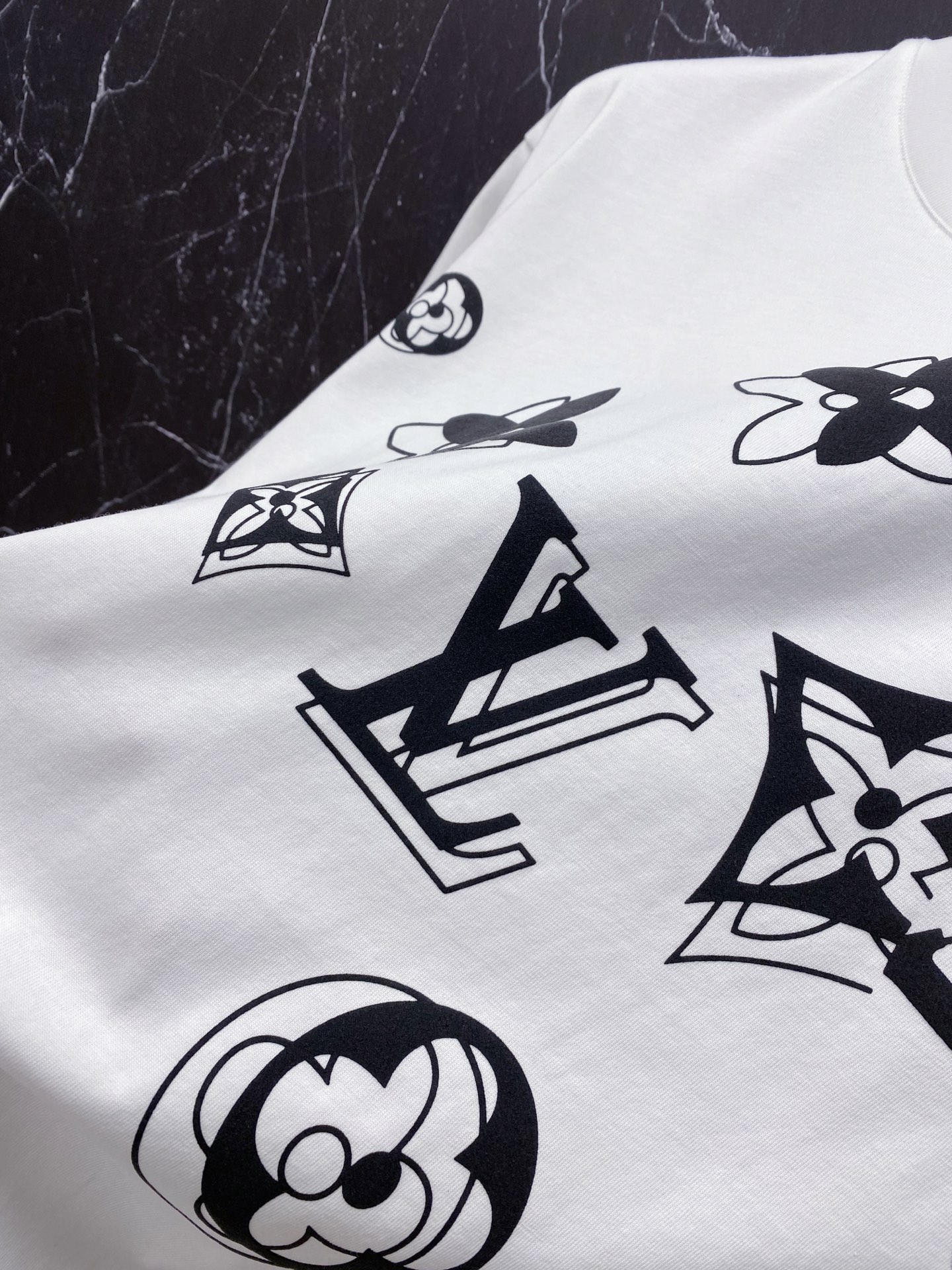 Louis Vuitton Basic Clothing Cotton Black S-l-xxl