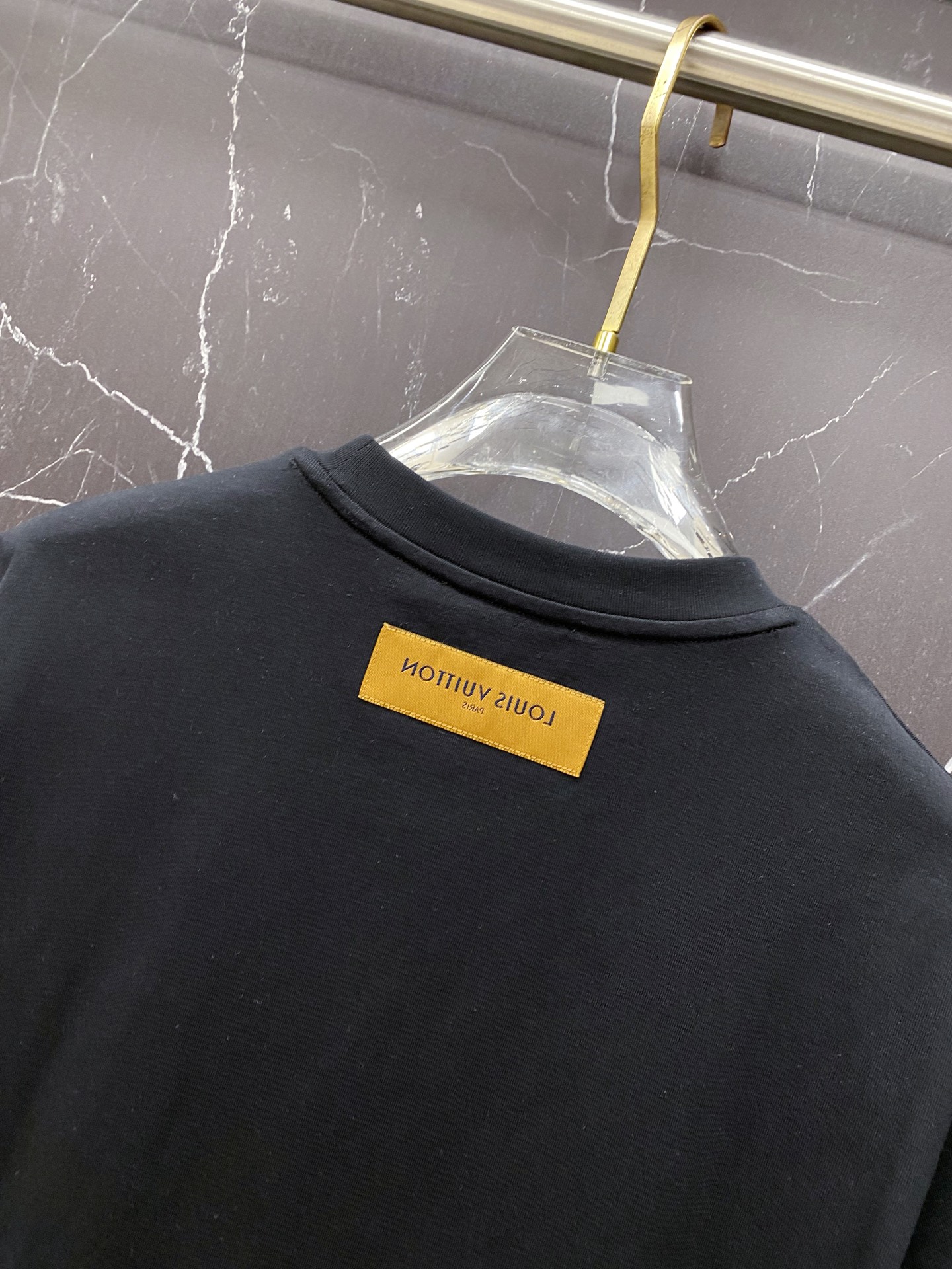 Louis Vuitton Basic Clothing Cotton Black S-l-xxl