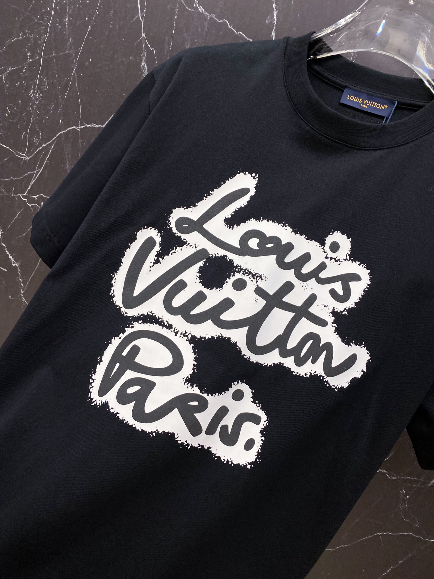 Louis Vuitton Basic Clothing Cotton Black S-l-xxl