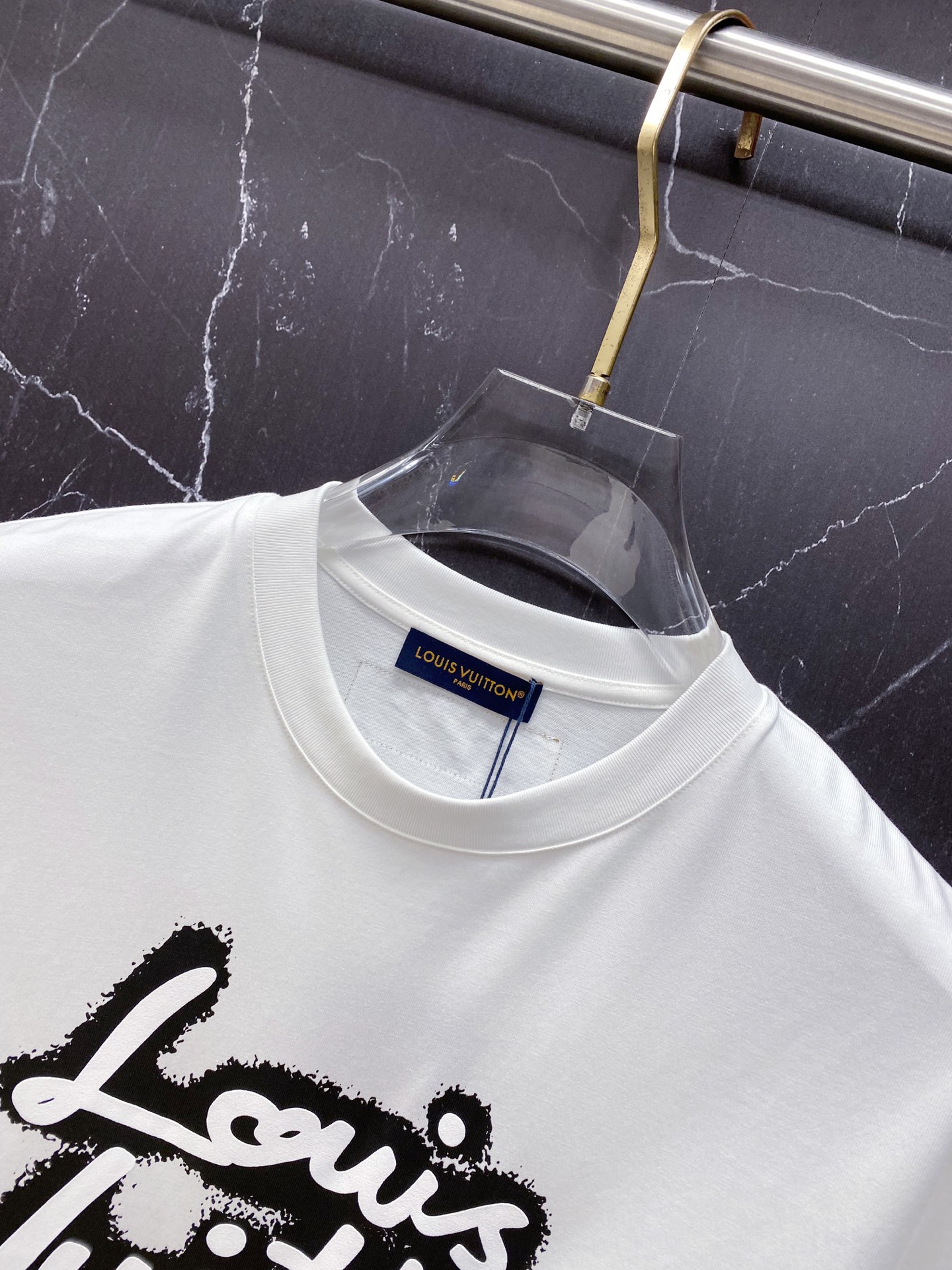 Louis Vuitton Basic Clothing Cotton Black S-l-xxl