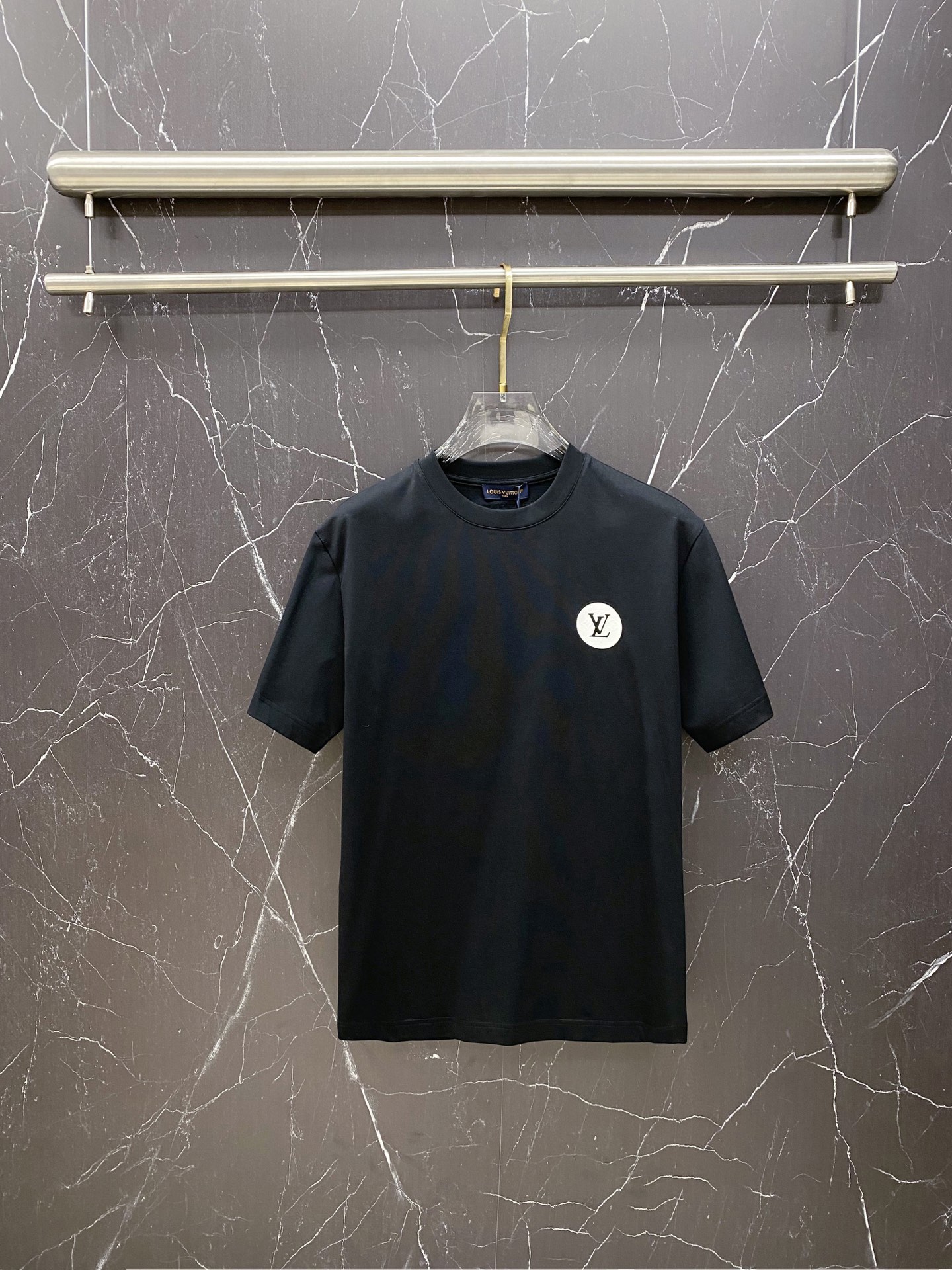 Louis Vuitton Basic Clothing Cotton Black S-l-xxl