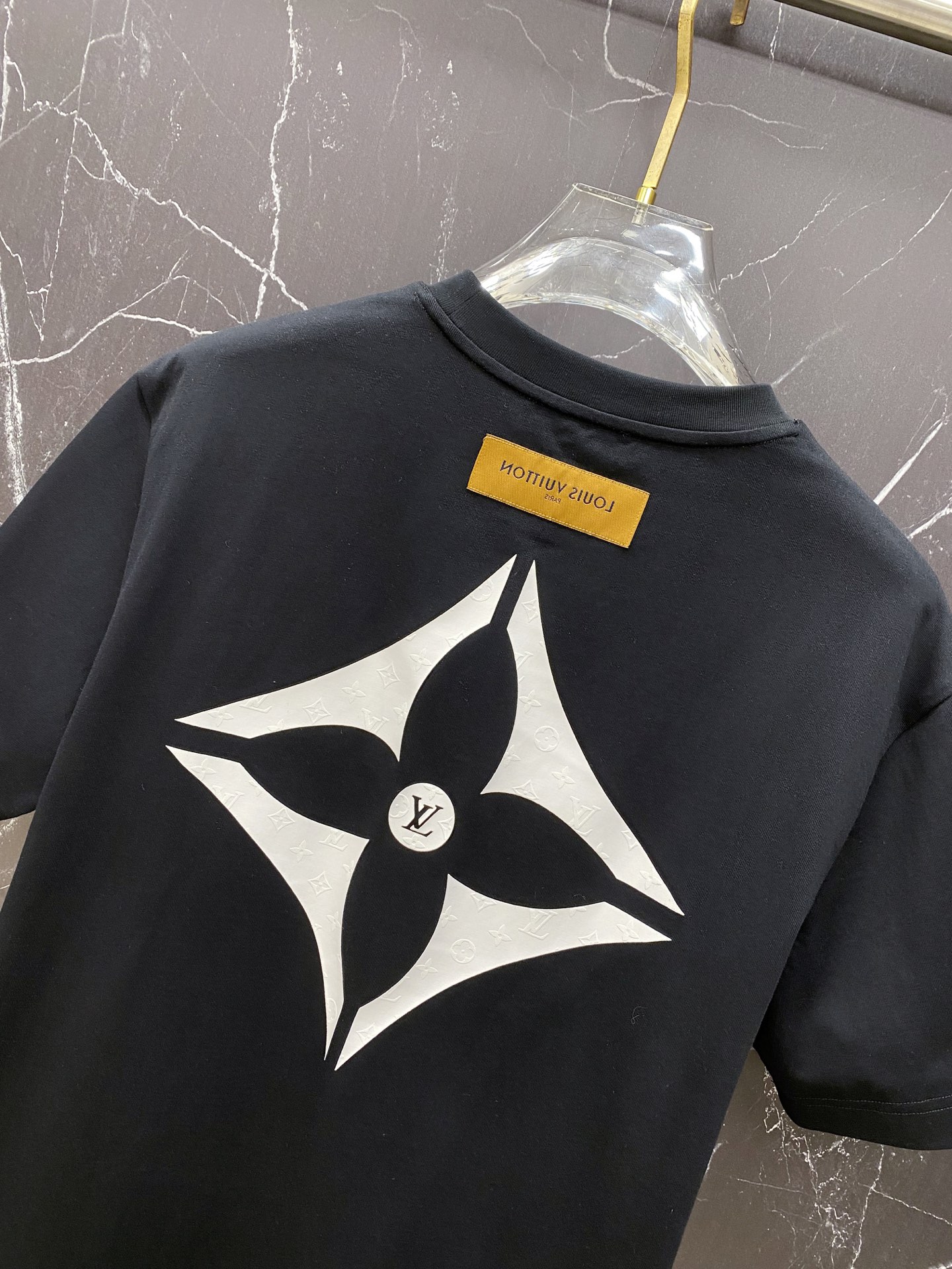 Louis Vuitton Basic Clothing Cotton Black S-l-xxl