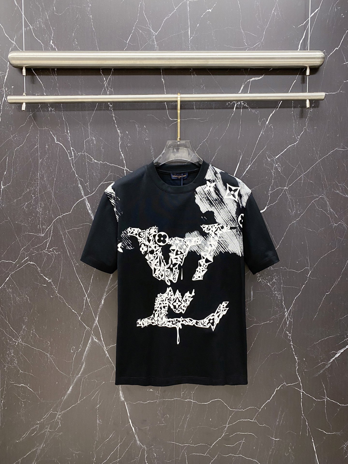 Louis Vuitton Basic Clothing Cotton Black S-l-xxl