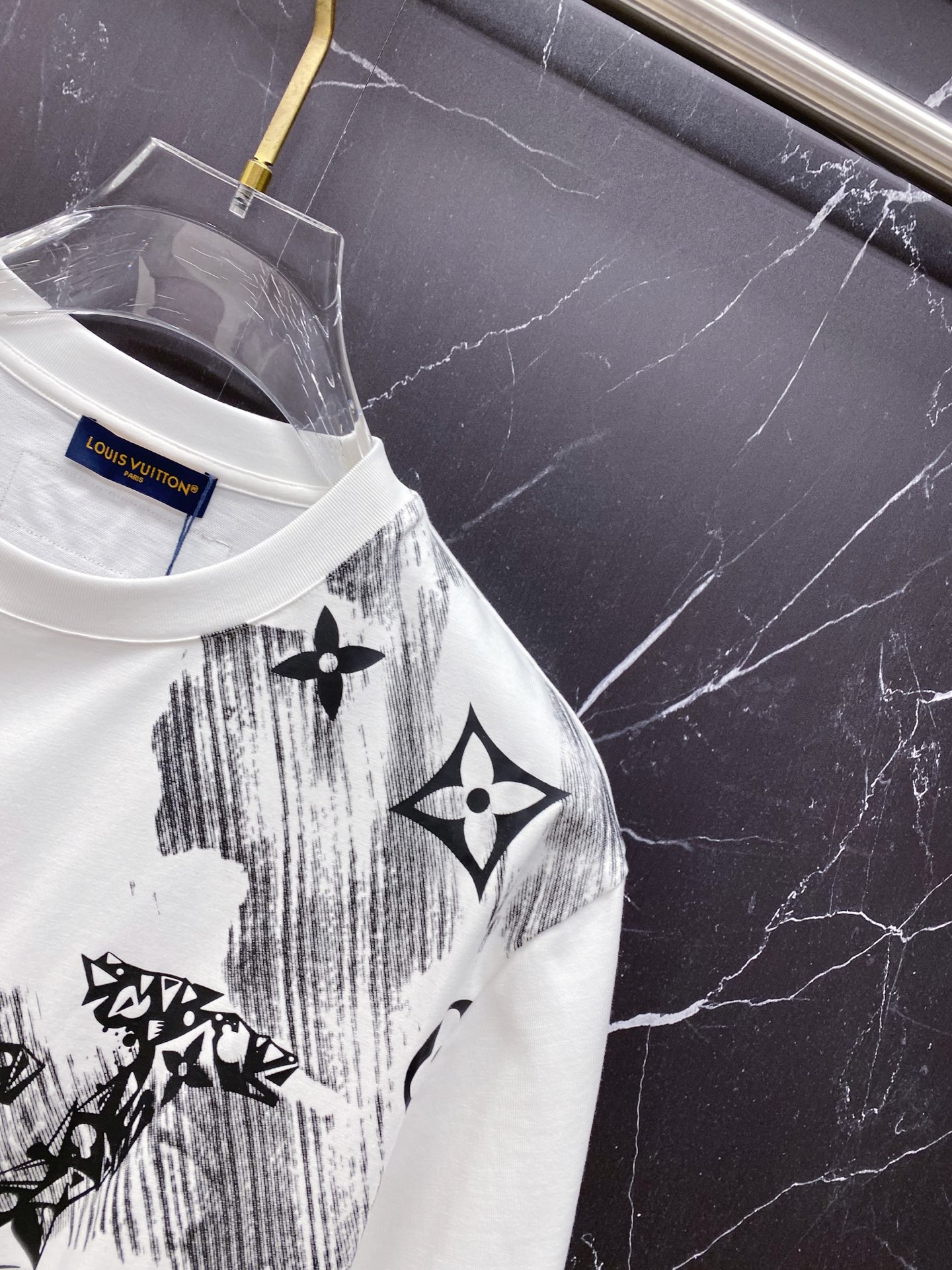 Louis Vuitton Basic Clothing Cotton Black S-l-xxl