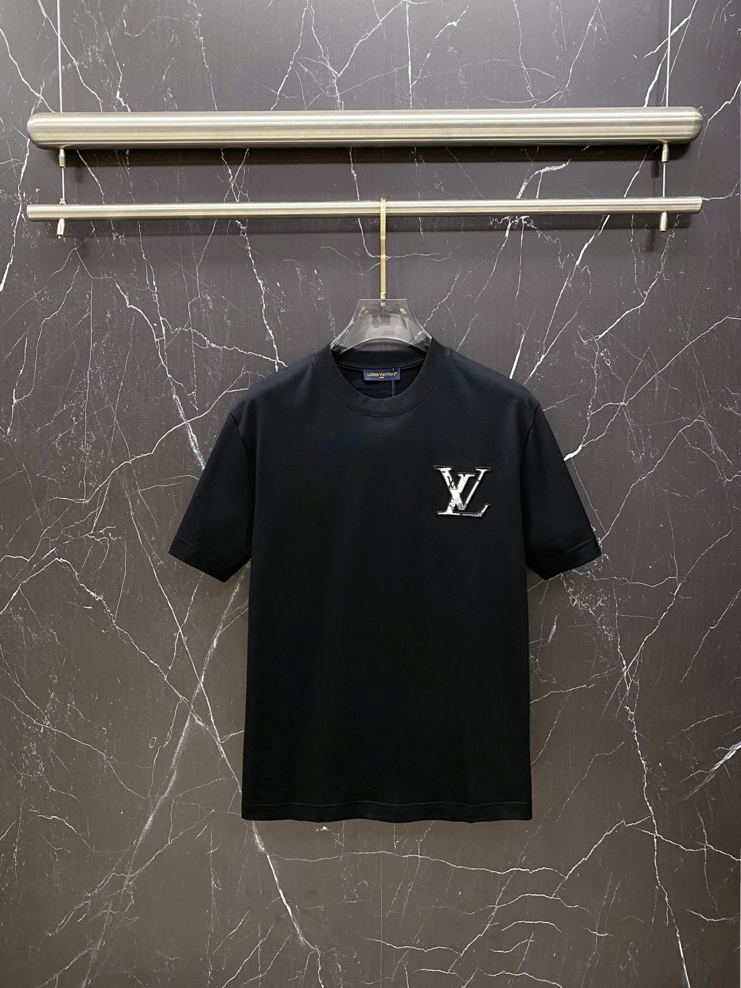 Louis Vuitton Basic Clothing Cotton Black S-l-xxl