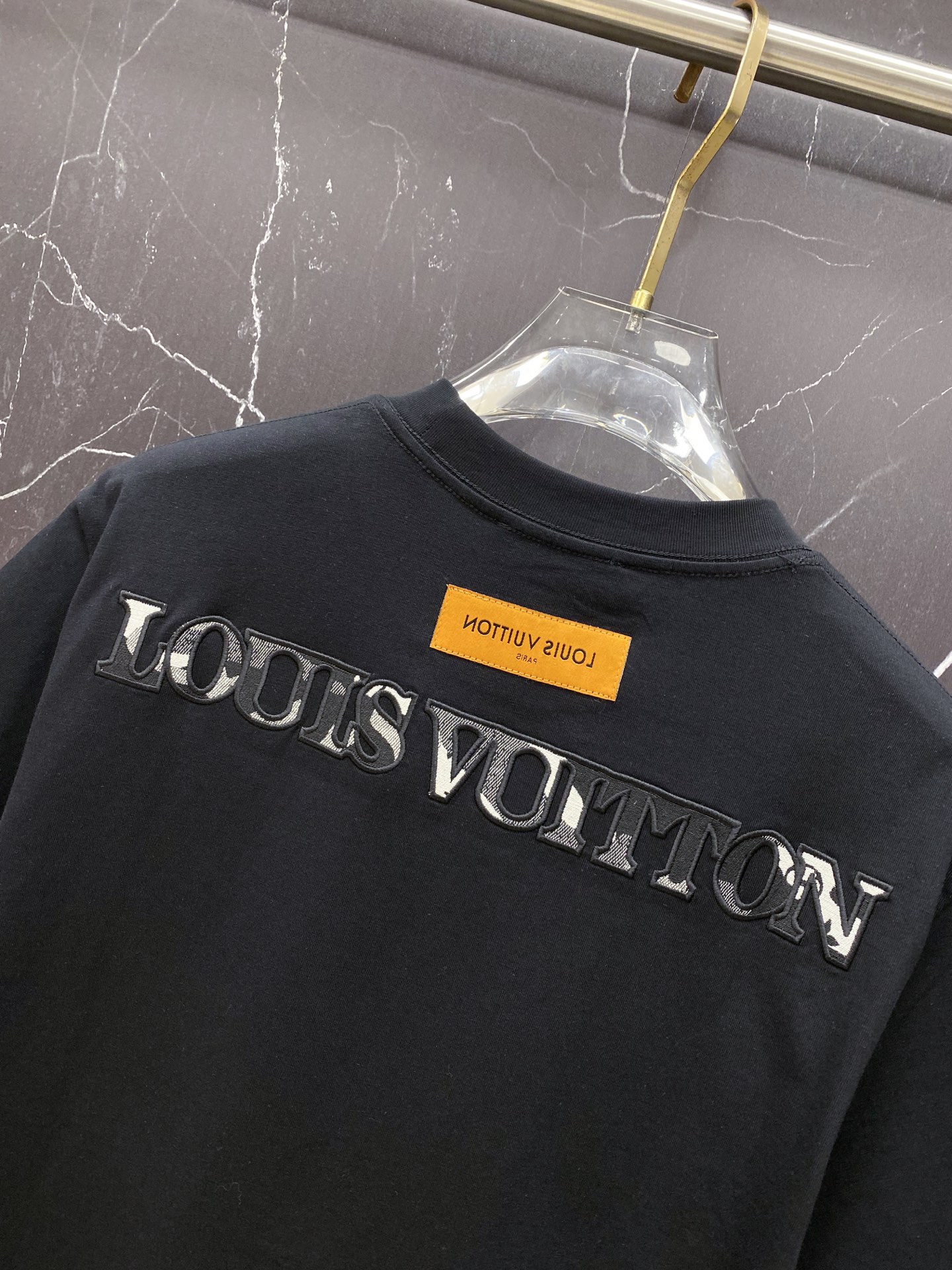 Louis Vuitton Basic Clothing Cotton Black S-l-xxl