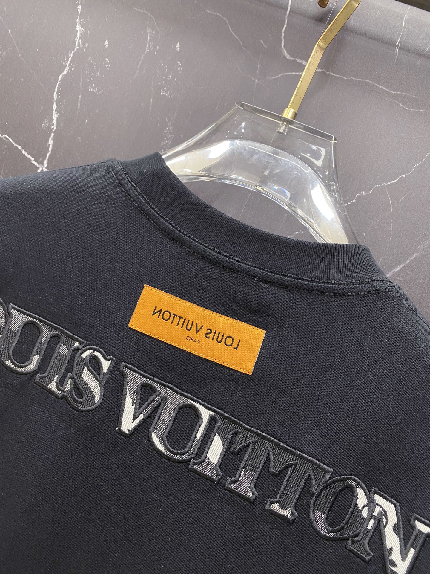 Louis Vuitton Basic Clothing Cotton Black S-l-xxl