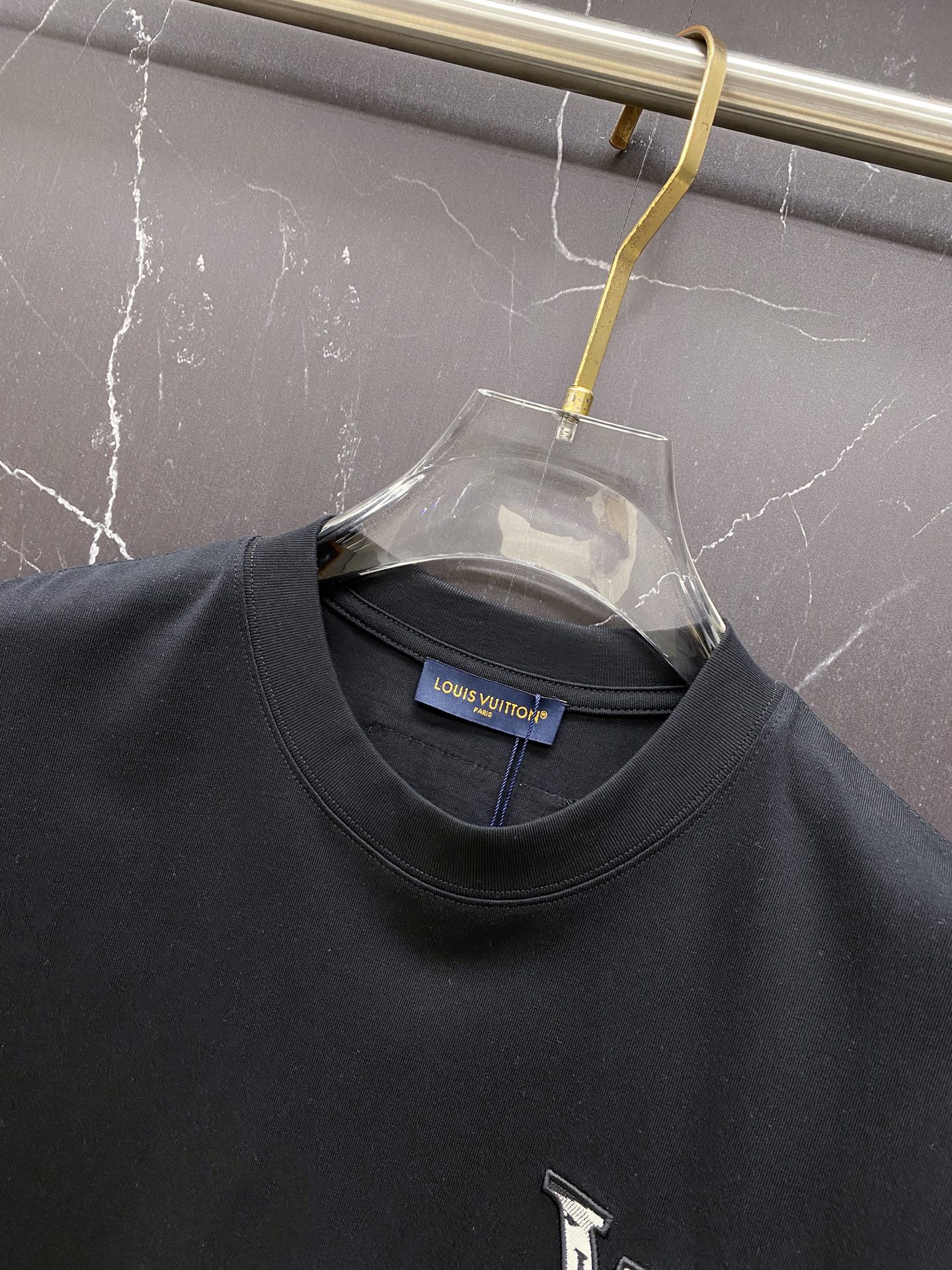 Louis Vuitton Basic Clothing Cotton Black S-l-xxl