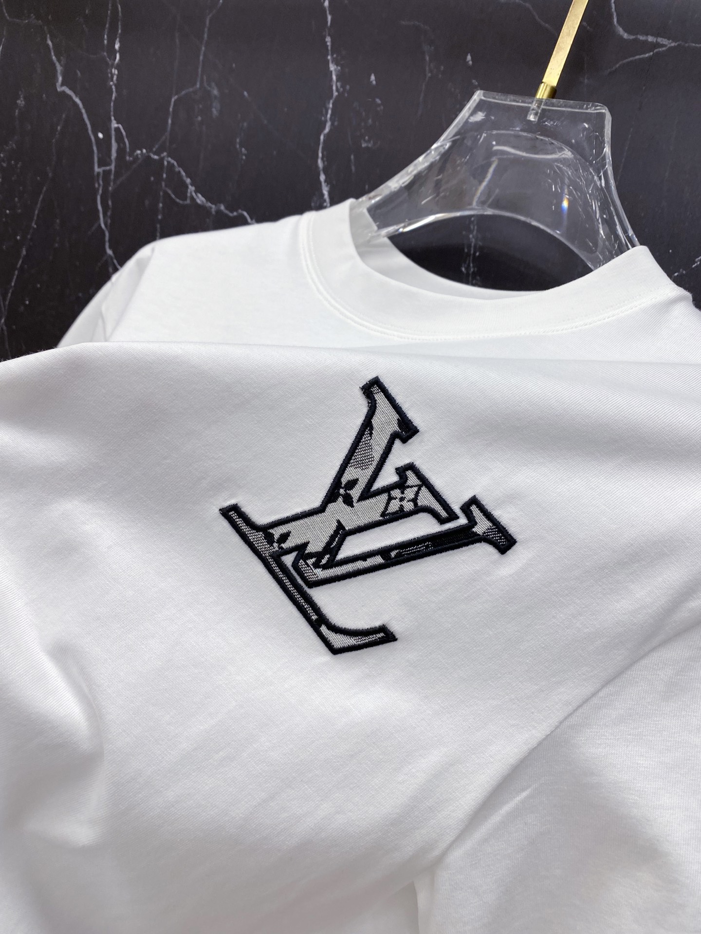 Louis Vuitton Basic Clothing Cotton Black S-l-xxl