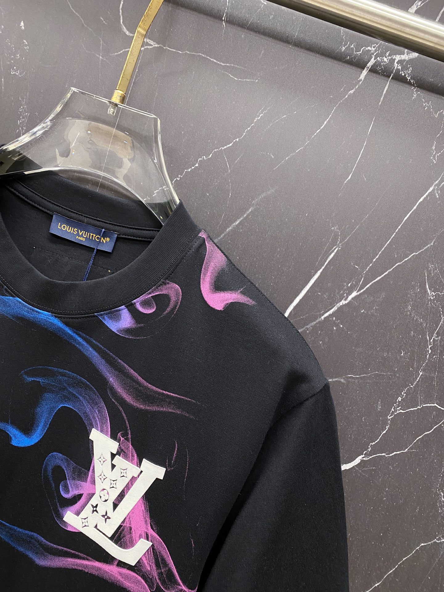 Louis Vuitton Basic Clothing Cotton Black S-l-xxl