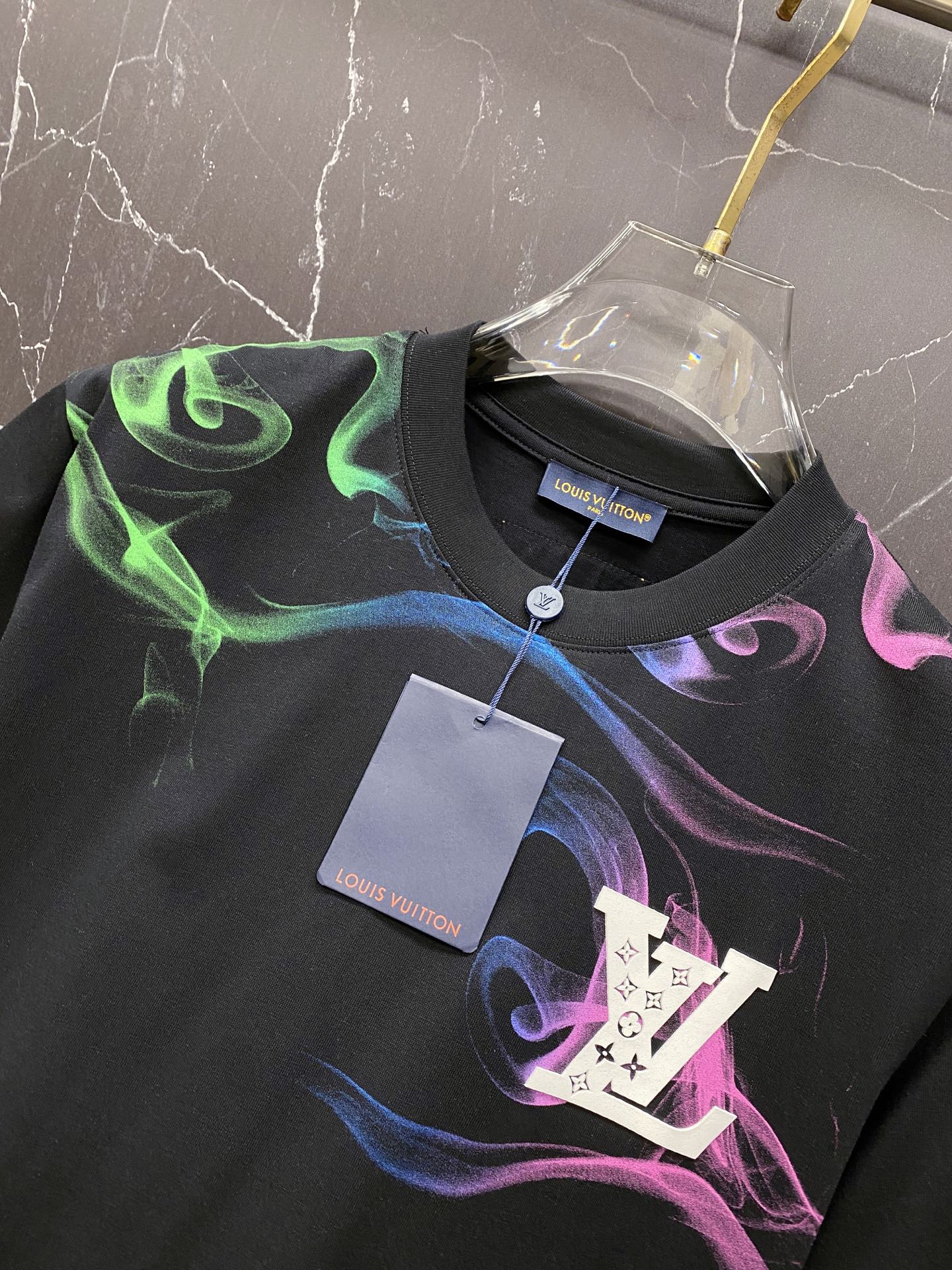 Louis Vuitton Basic Clothing Cotton Black S-l-xxl