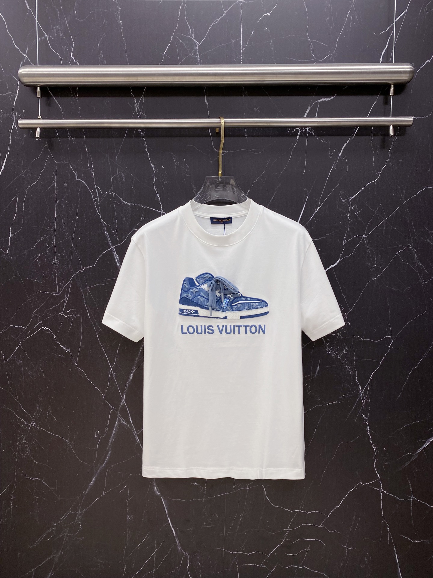 Louis Vuitton Basic Clothing Cotton Black S-l-xxl