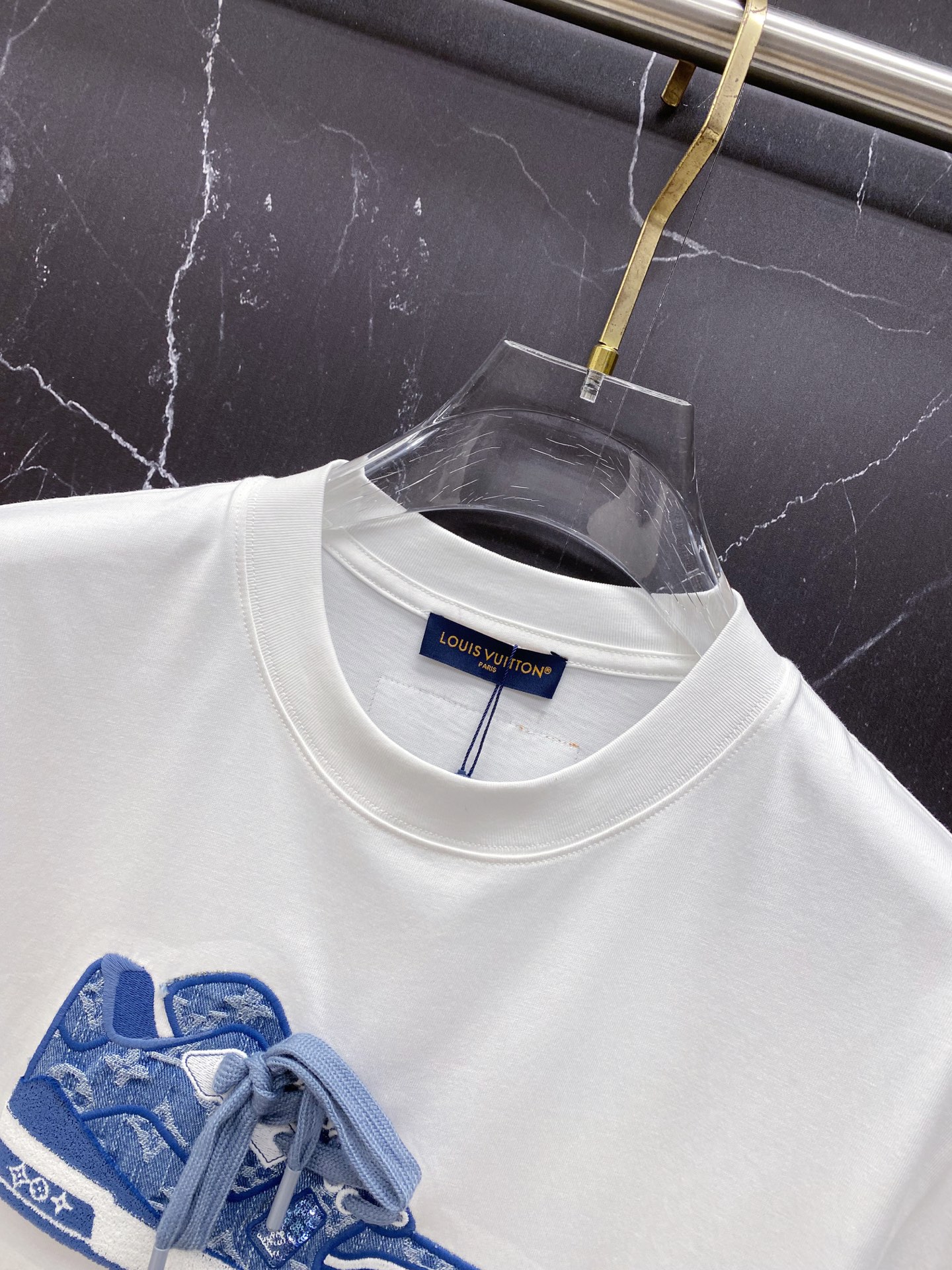 Louis Vuitton Basic Clothing Cotton Black S-l-xxl