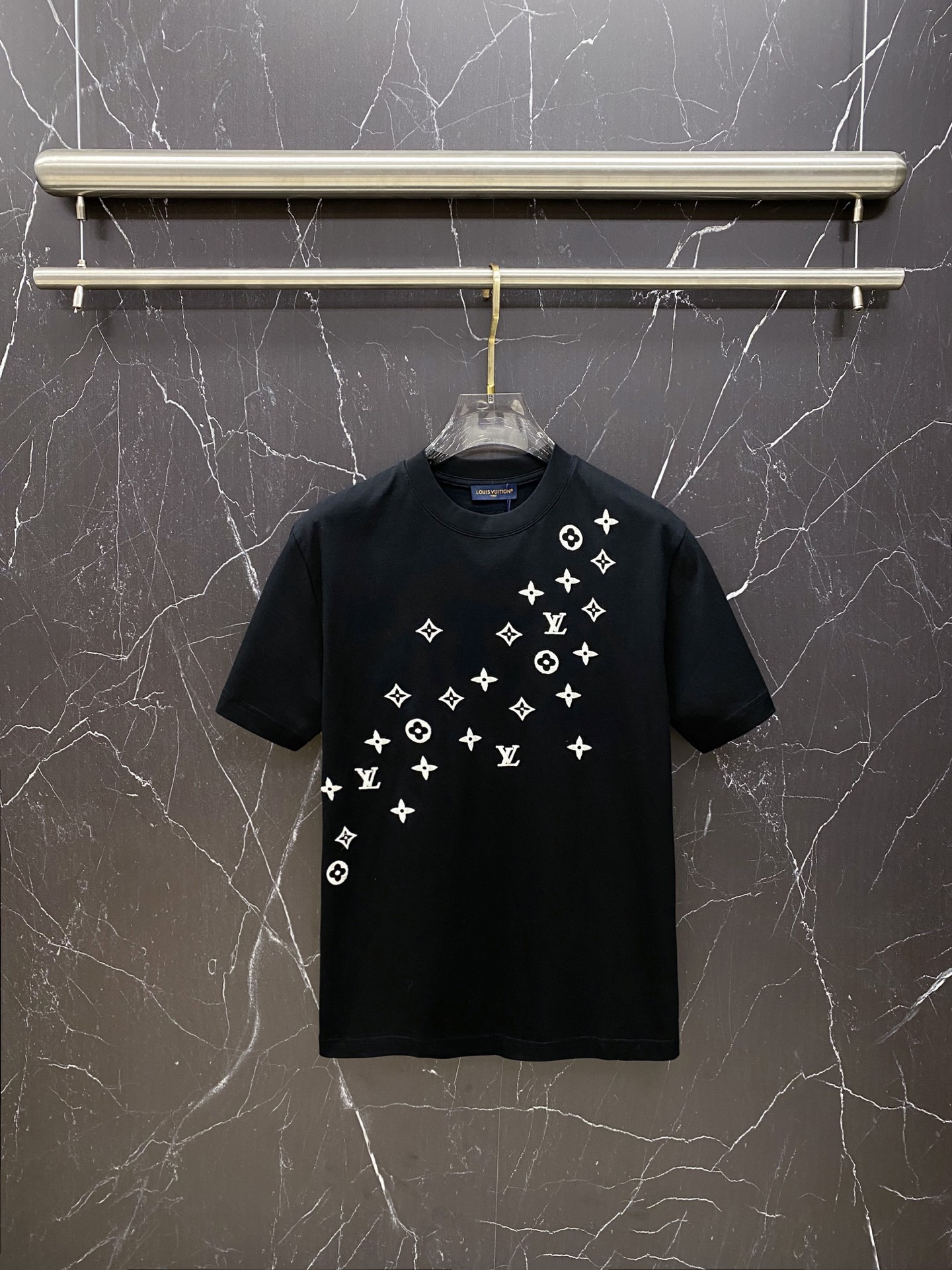 Louis Vuitton Basic Clothing Cotton Black S-l-xxl