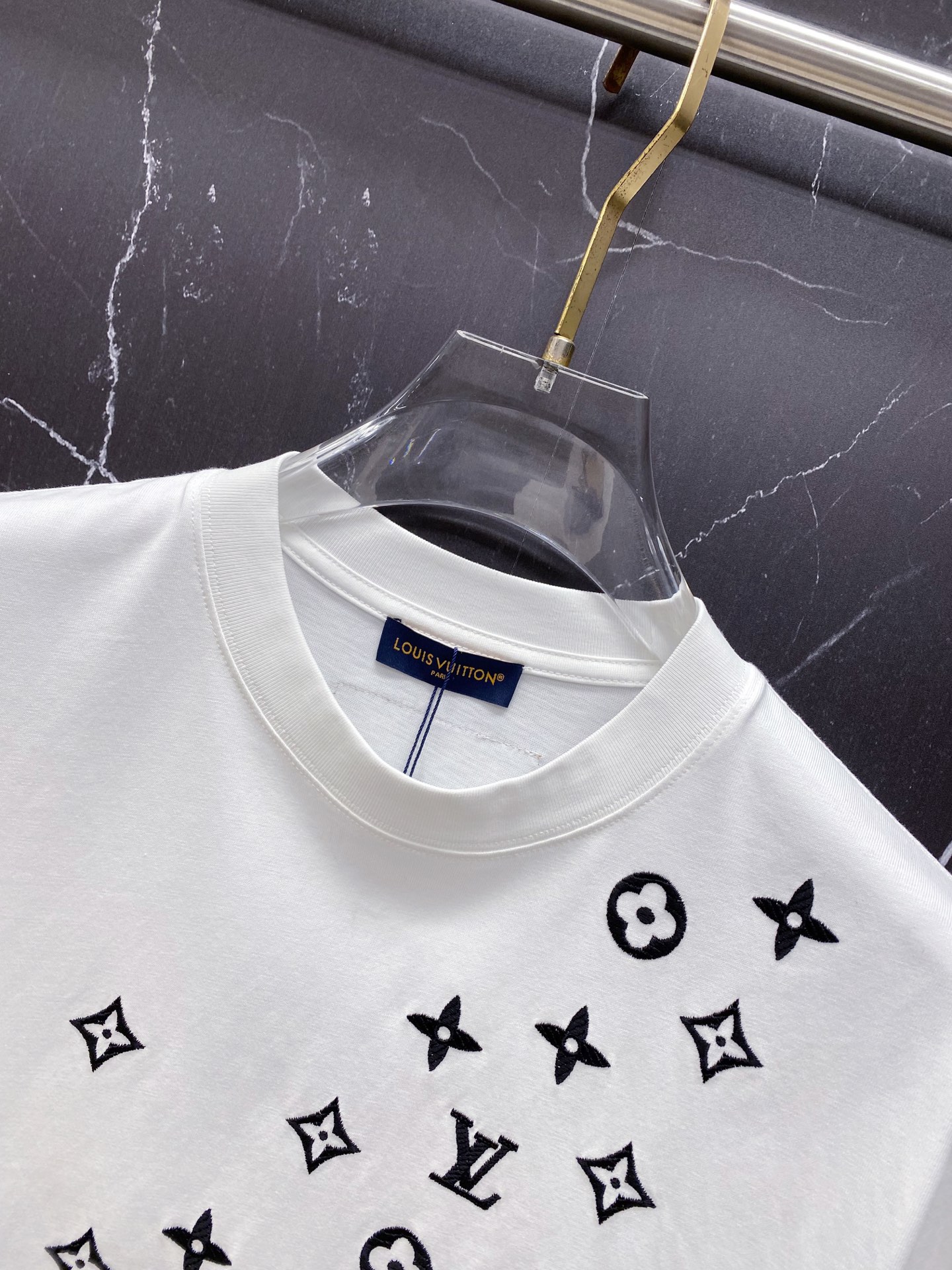 Louis Vuitton Basic Clothing Cotton Black S-l-xxl