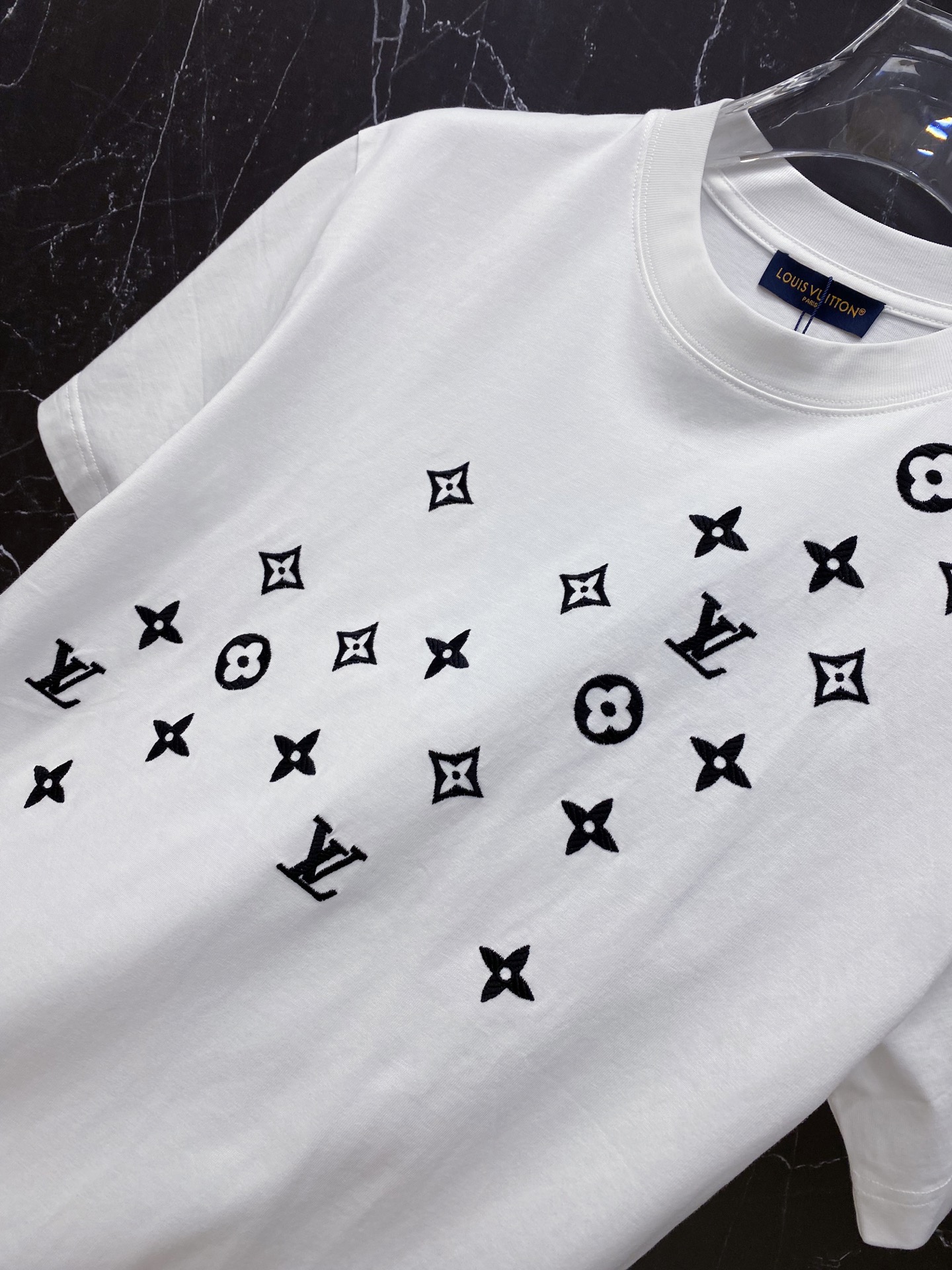 Louis Vuitton Basic Clothing Cotton Black S-l-xxl