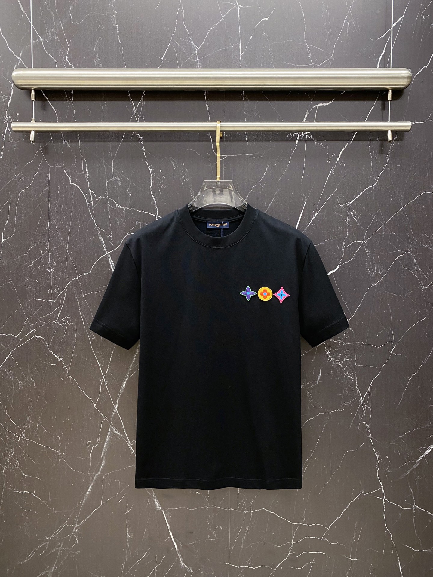 Louis Vuitton Basic Clothing Cotton Black S-l-xxl