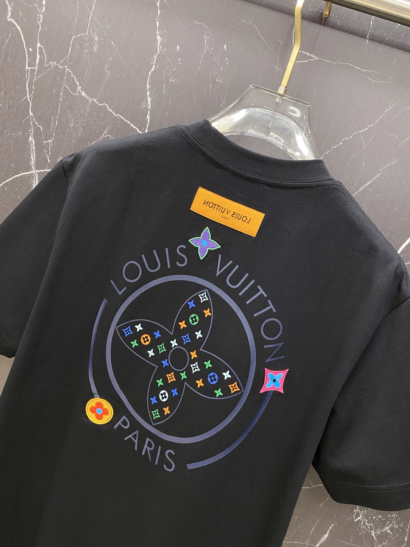 Louis Vuitton Basic Clothing Cotton Black S-l-xxl