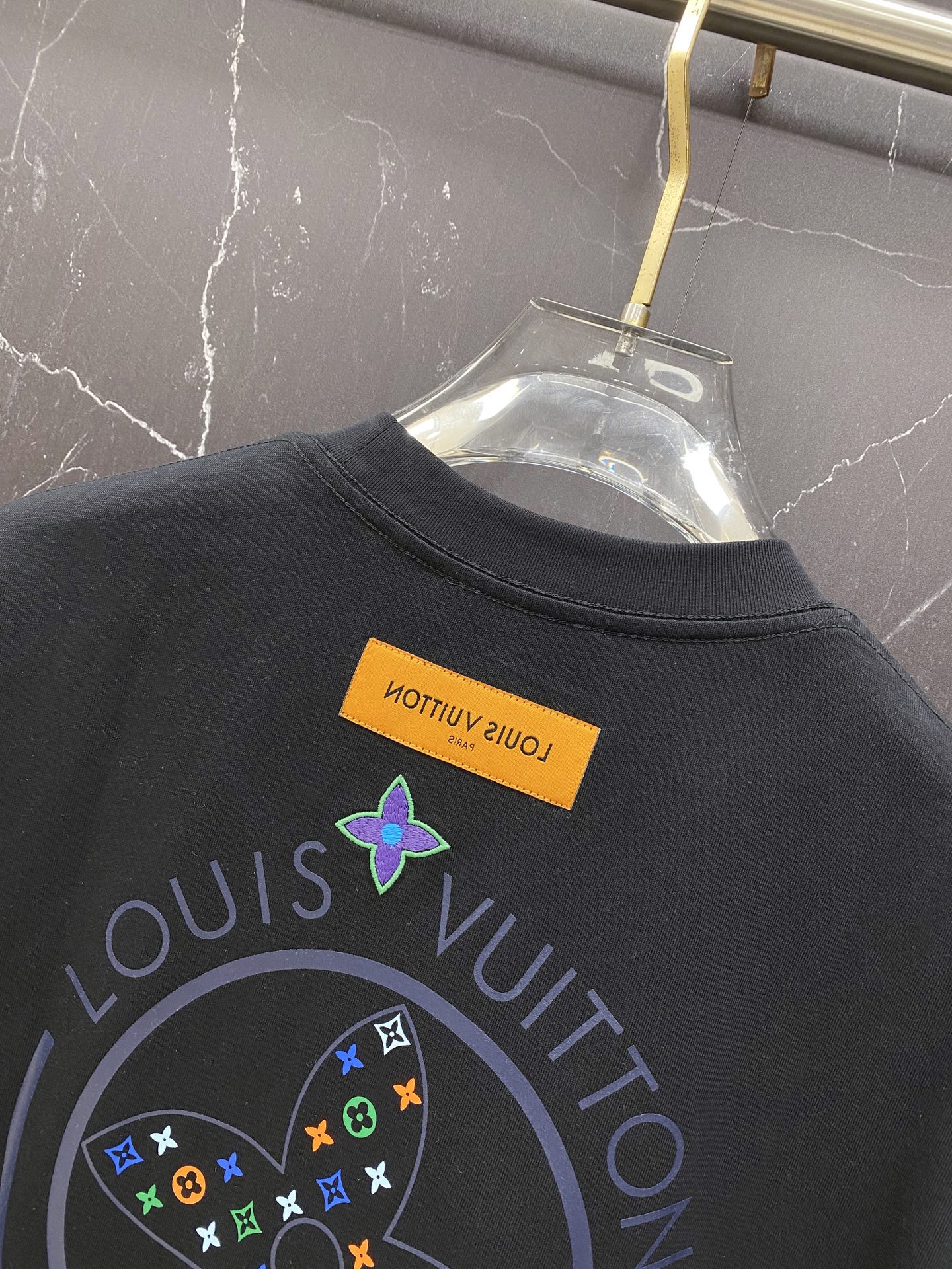 Louis Vuitton Basic Clothing Cotton Black S-l-xxl