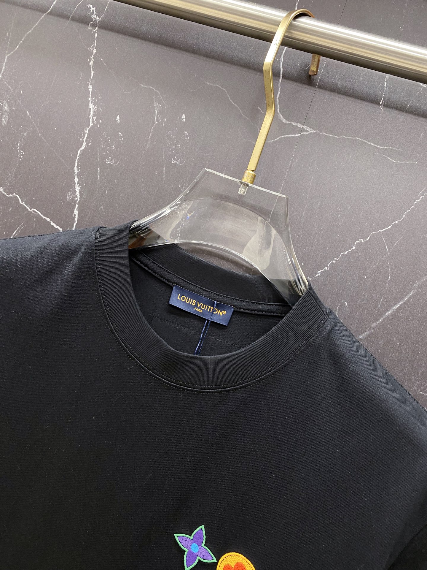 Louis Vuitton Basic Clothing Cotton Black S-l-xxl