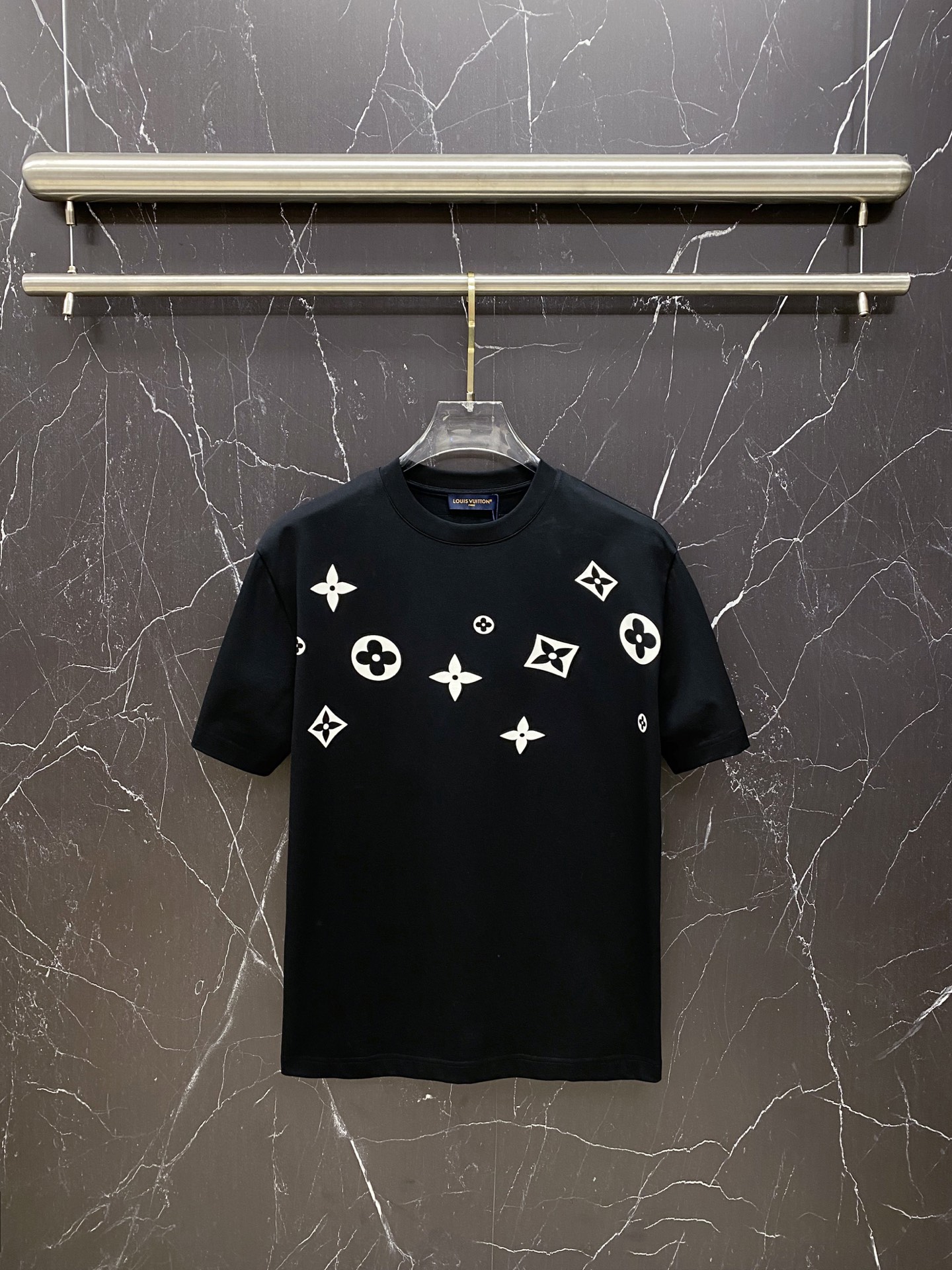 Louis Vuitton Basic Clothing Cotton Black S-l-xxl