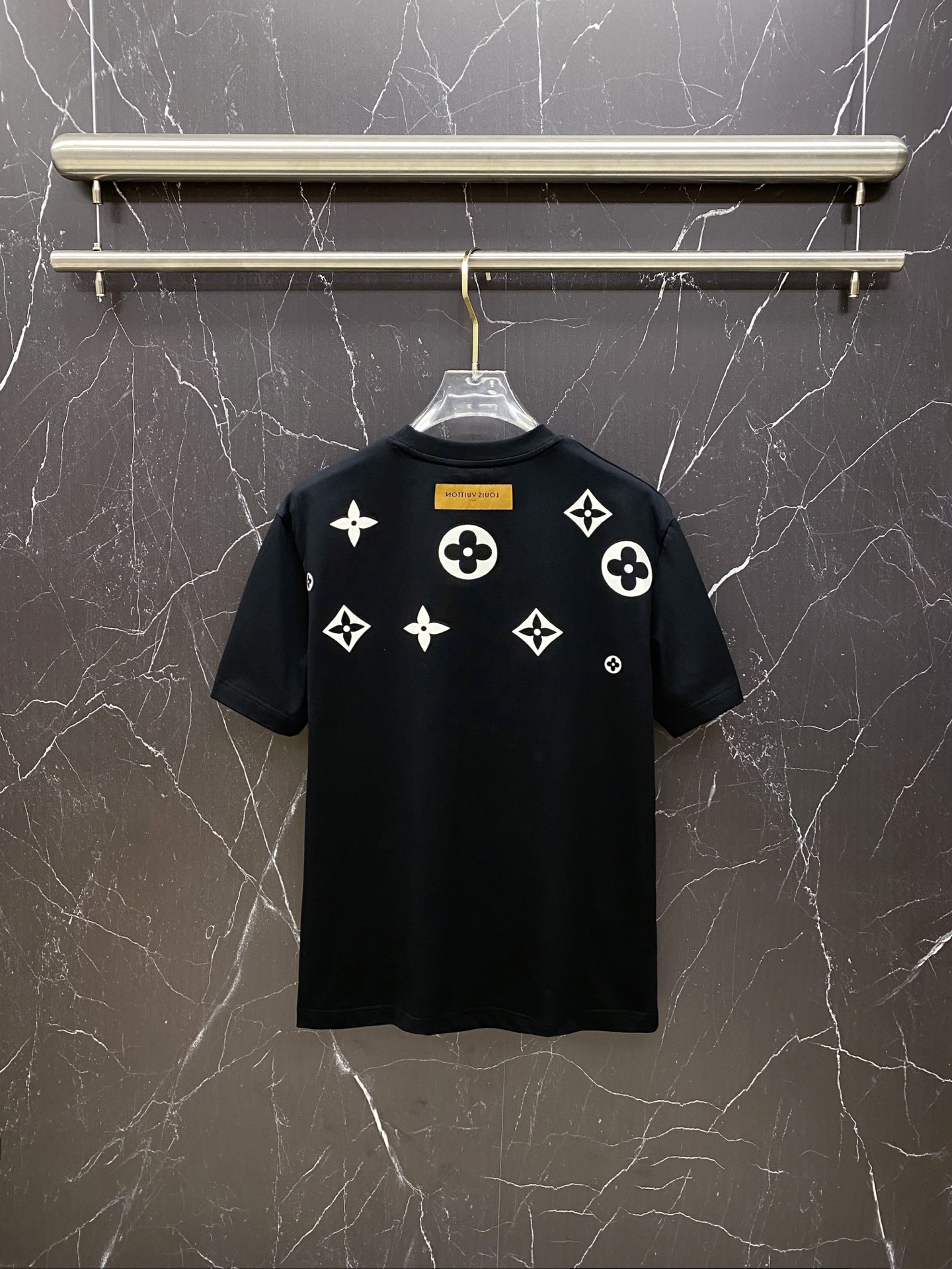 Louis Vuitton Basic Clothing Cotton Black S-l-xxl