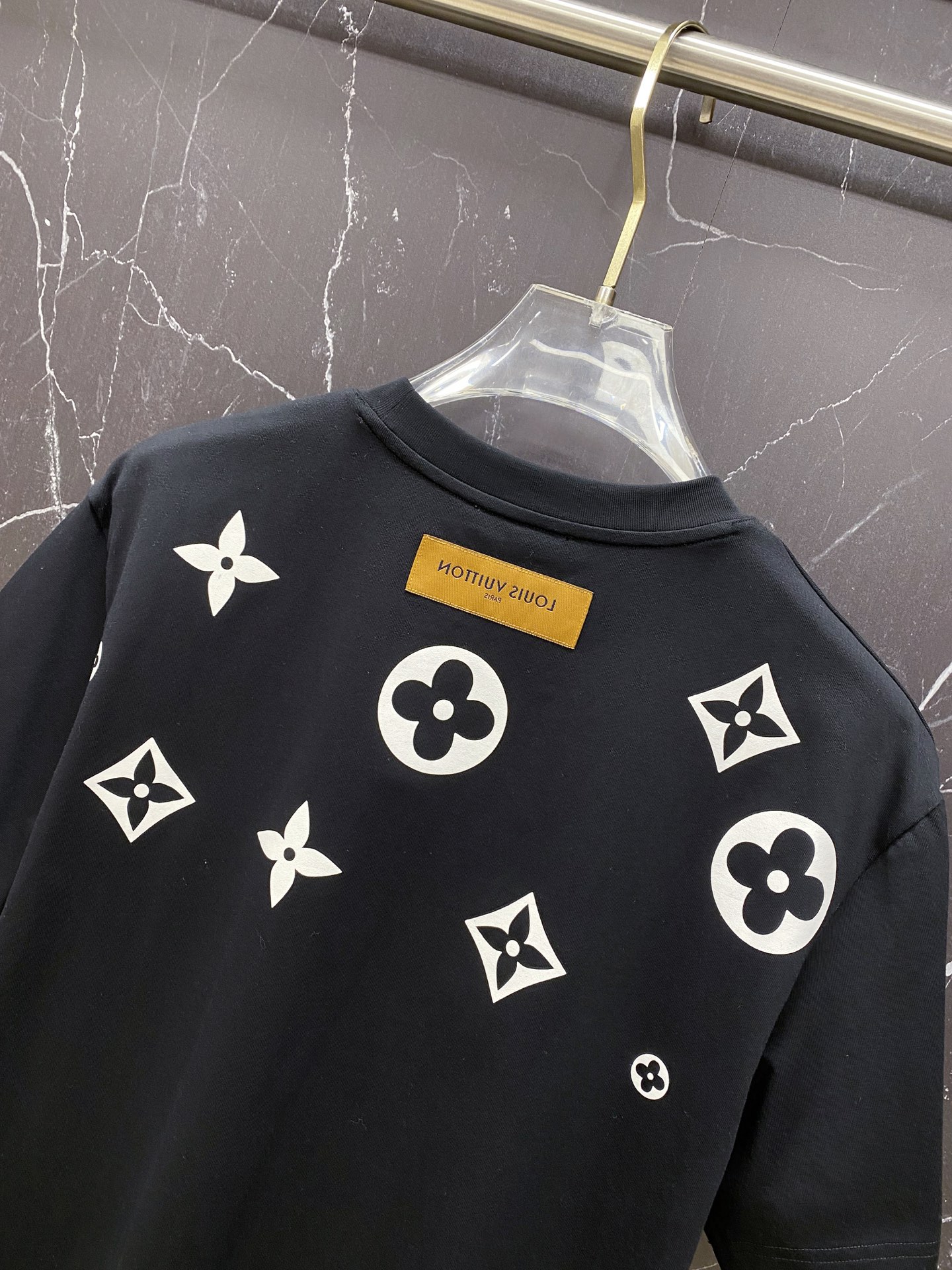 Louis Vuitton Basic Clothing Cotton Black S-l-xxl