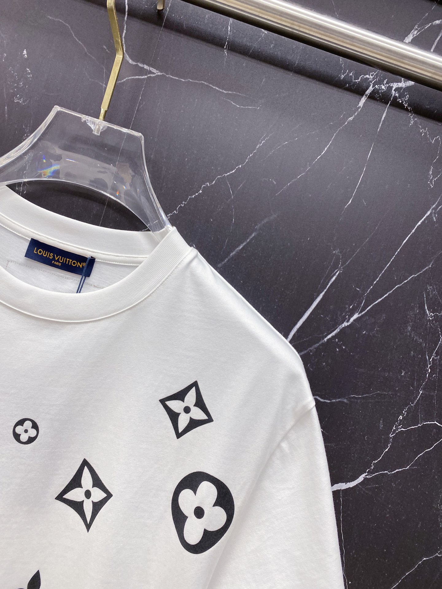 Louis Vuitton Basic Clothing Cotton Black S-l-xxl