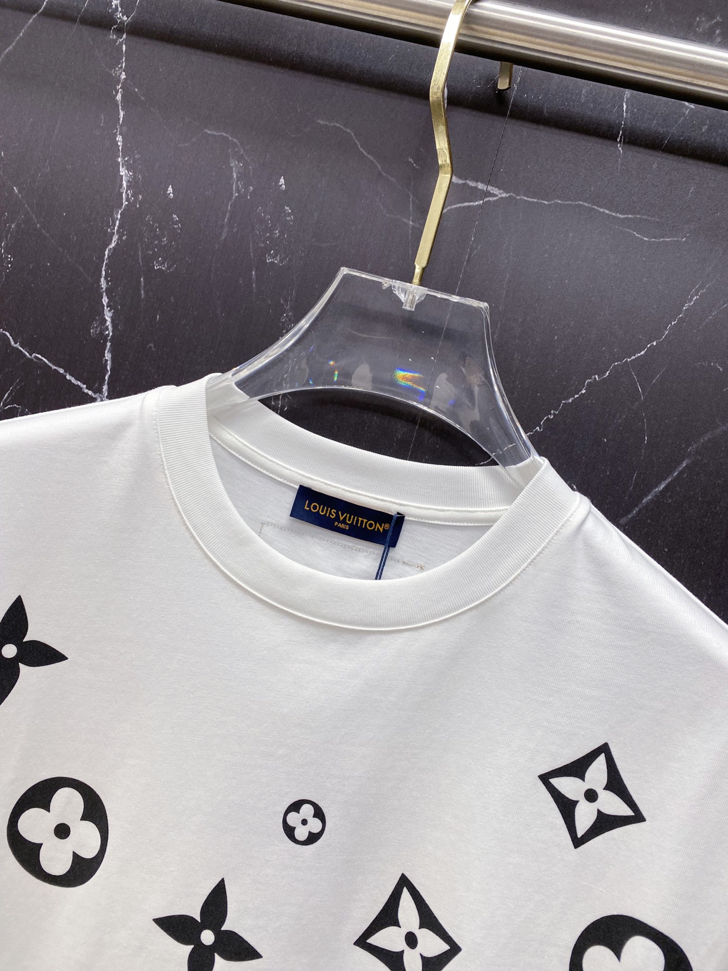 Louis Vuitton Basic Clothing Cotton Black S-l-xxl