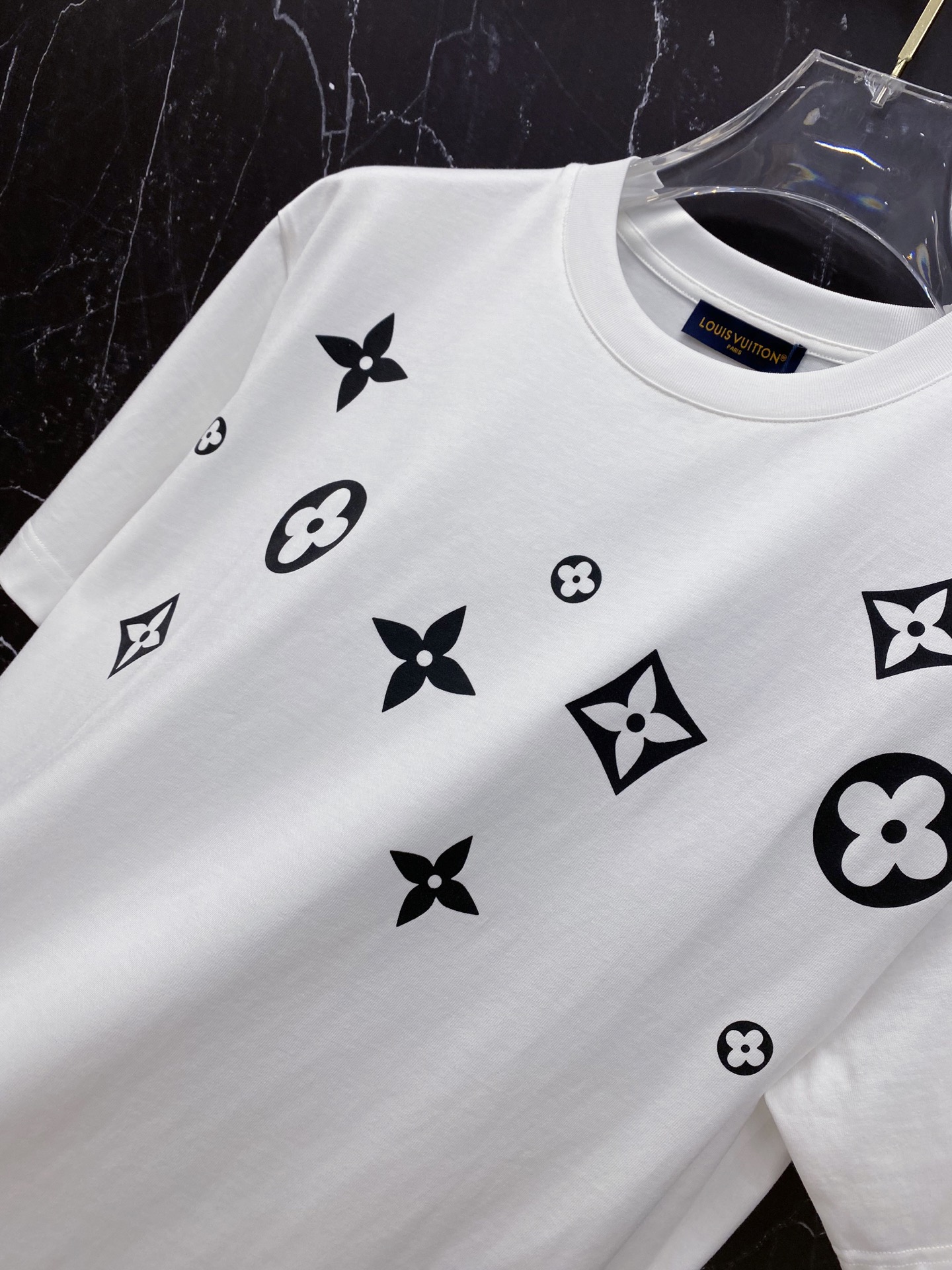 Louis Vuitton Basic Clothing Cotton Black S-l-xxl