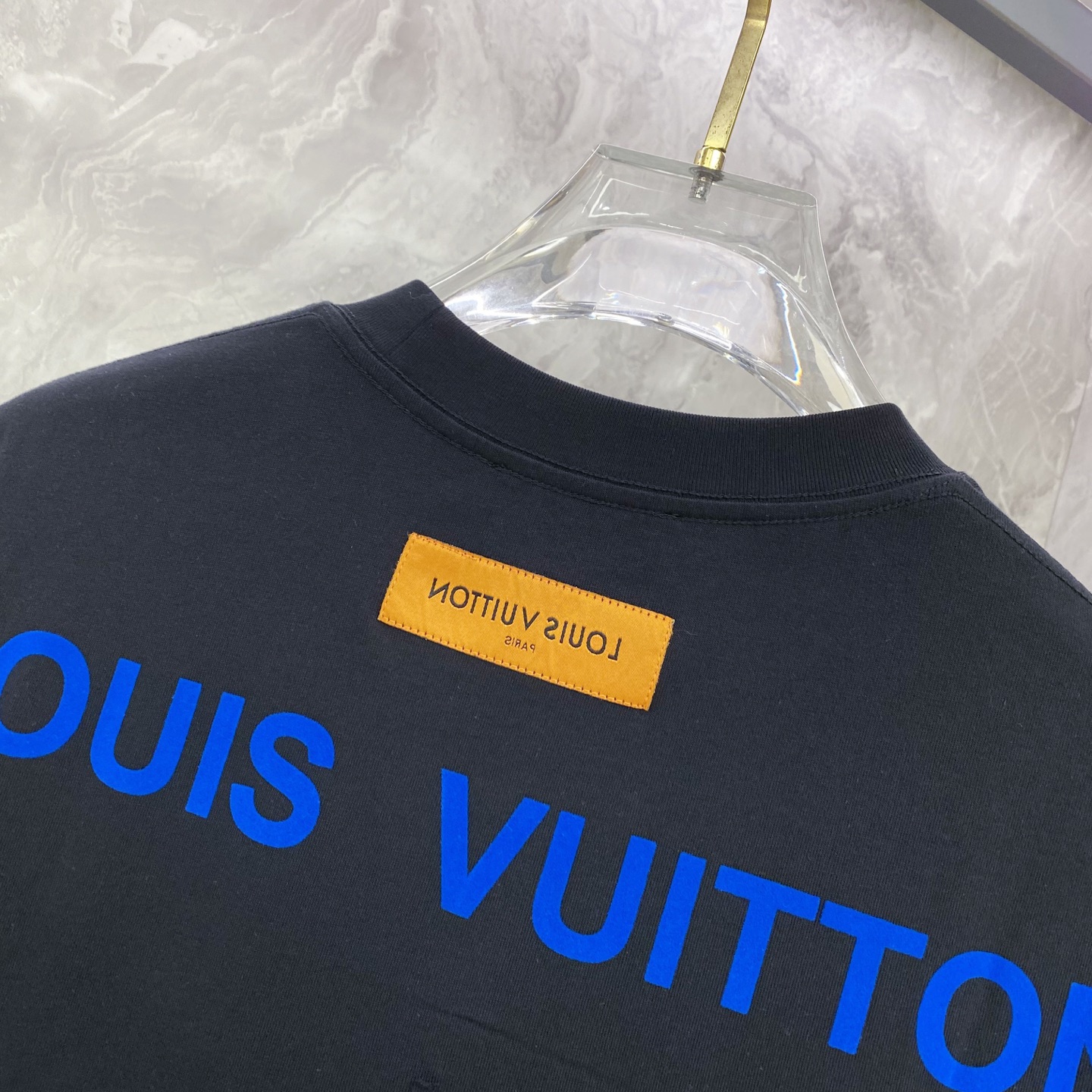 Louis Vuitton Basic Clothing Cotton Black S-l-xxl