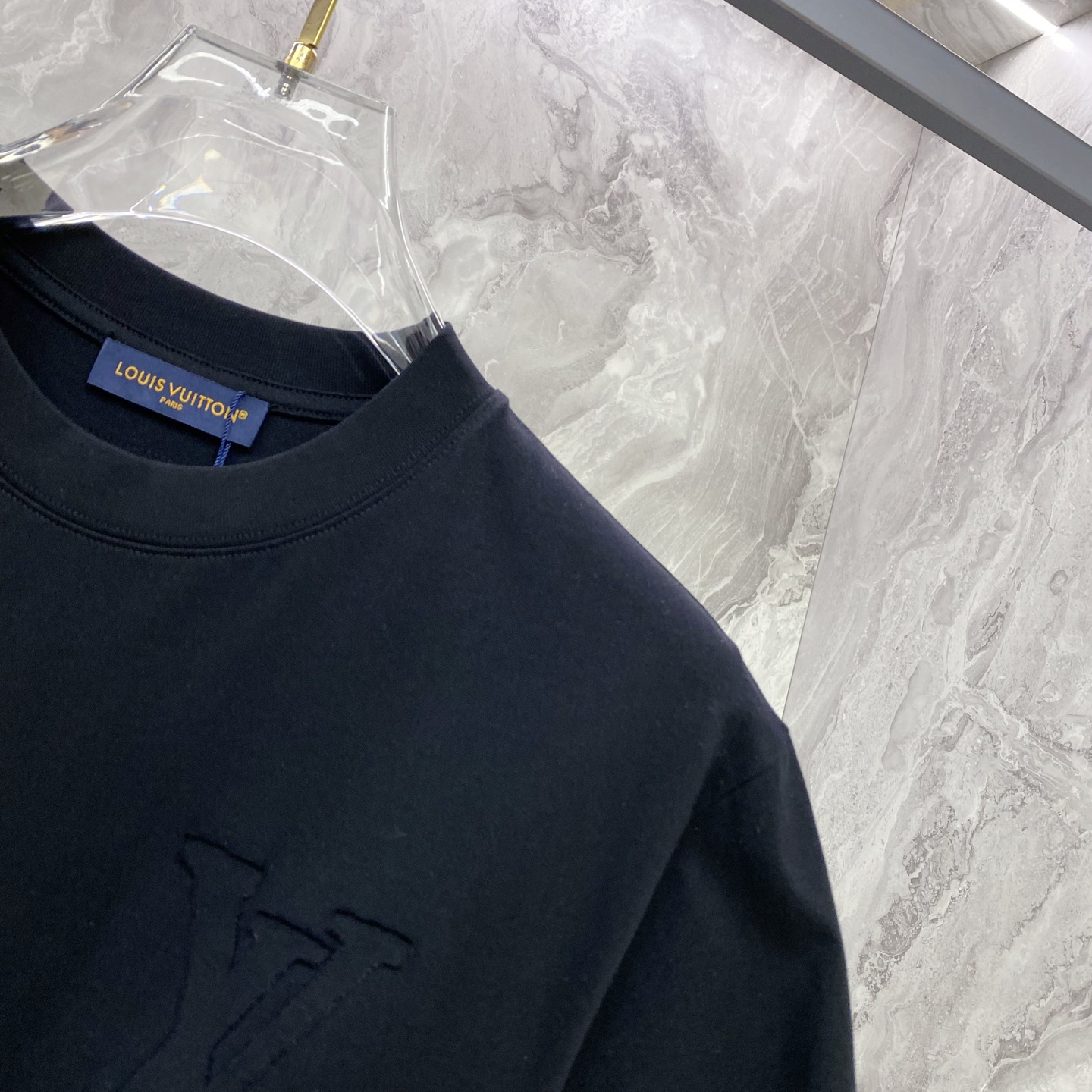 Louis Vuitton Basic Clothing Cotton Black S-l-xxl