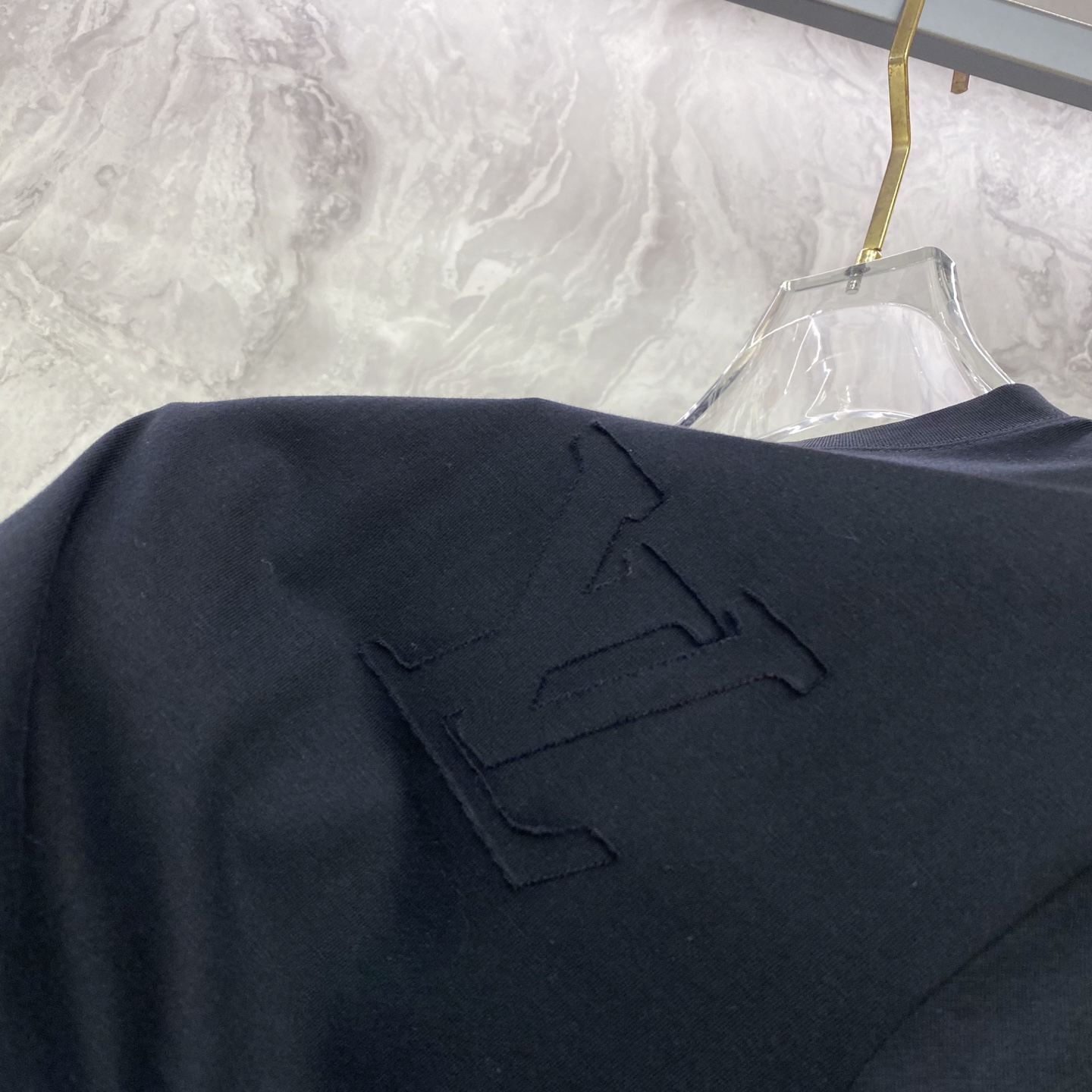 Louis Vuitton Basic Clothing Cotton Black S-l-xxl